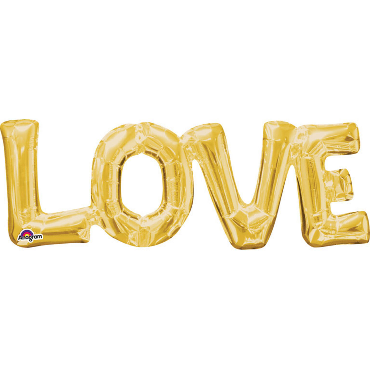 SuperShape Phrase Love Foil Balloon