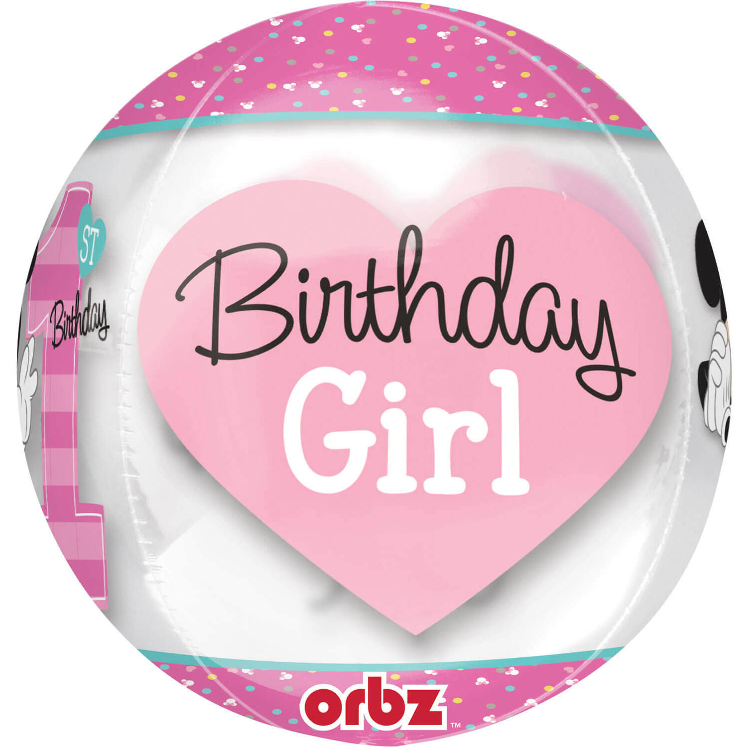 Orbz Minnie 1st Birthday
