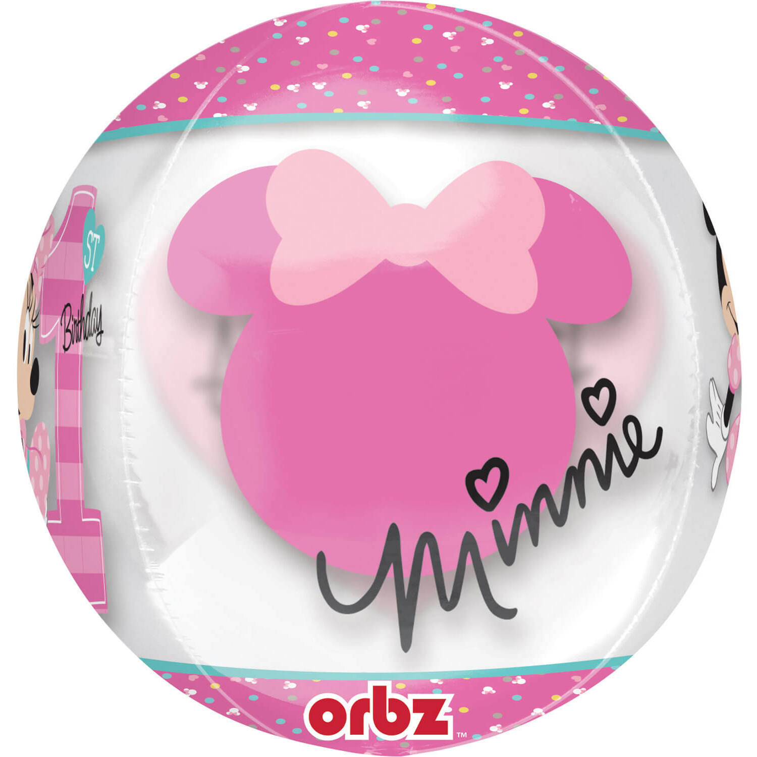 Orbz Minnie 1st Birthday
