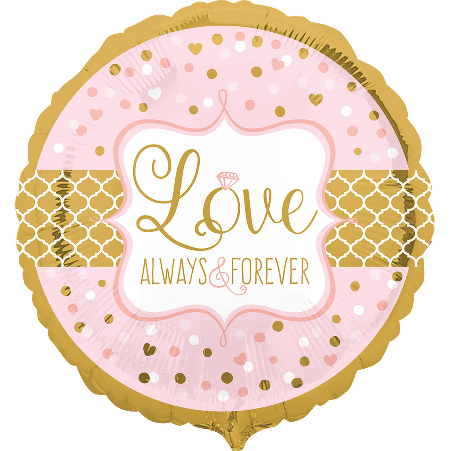 Jumbo Sparkling Wedding Foil Balloo
