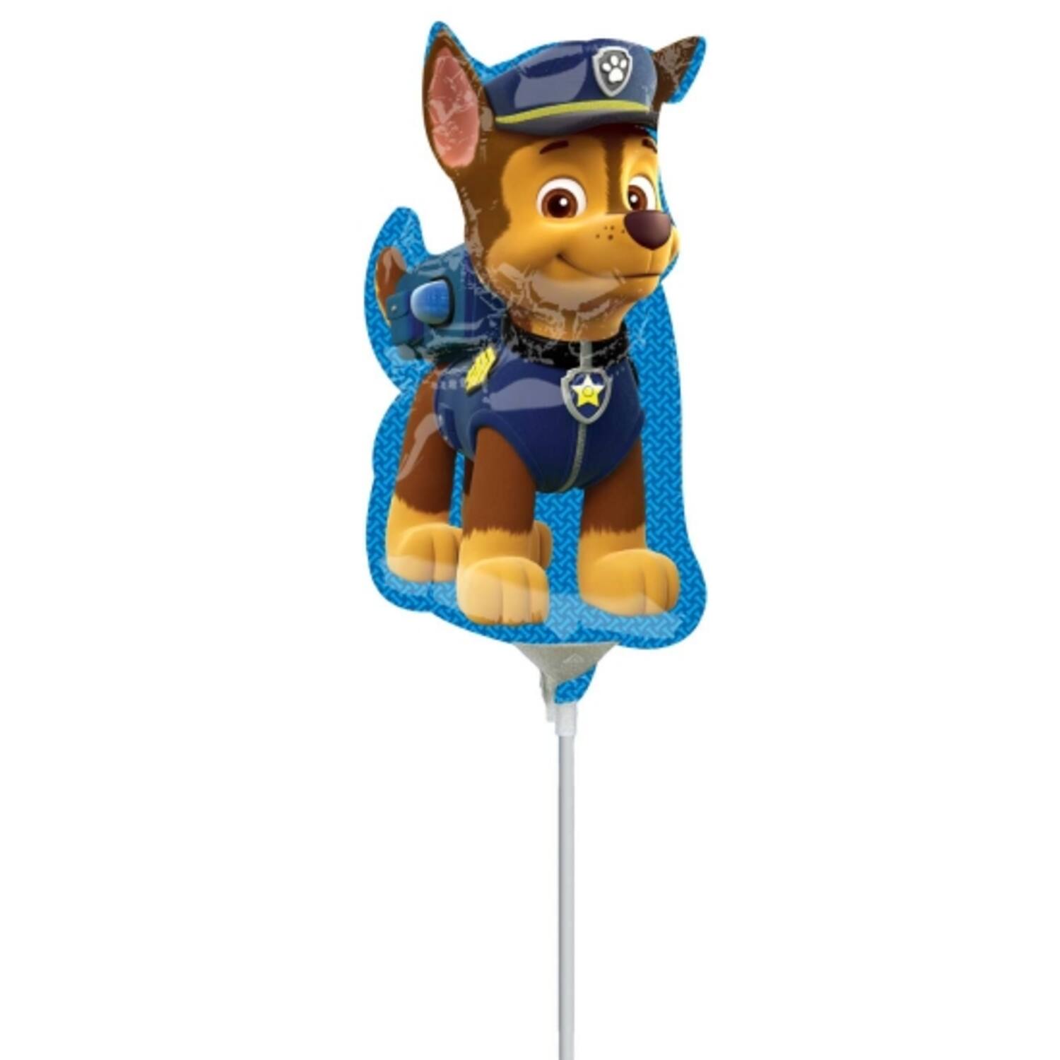 Foil Balloon – Mini Shape – Chase (PAW Patrol) – 17 x 27 cm