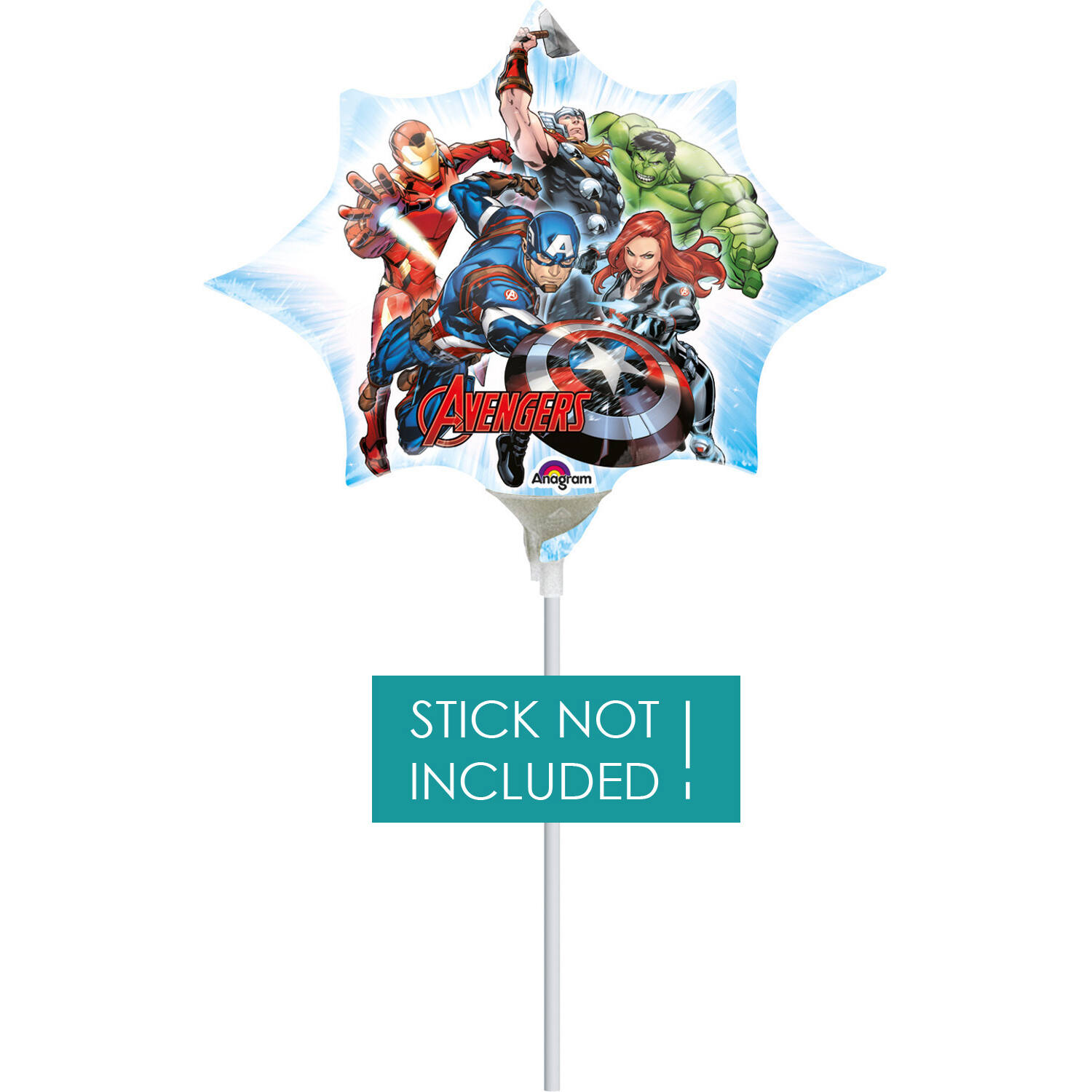 Foil Balloon - Mini shape - Avengers Animated