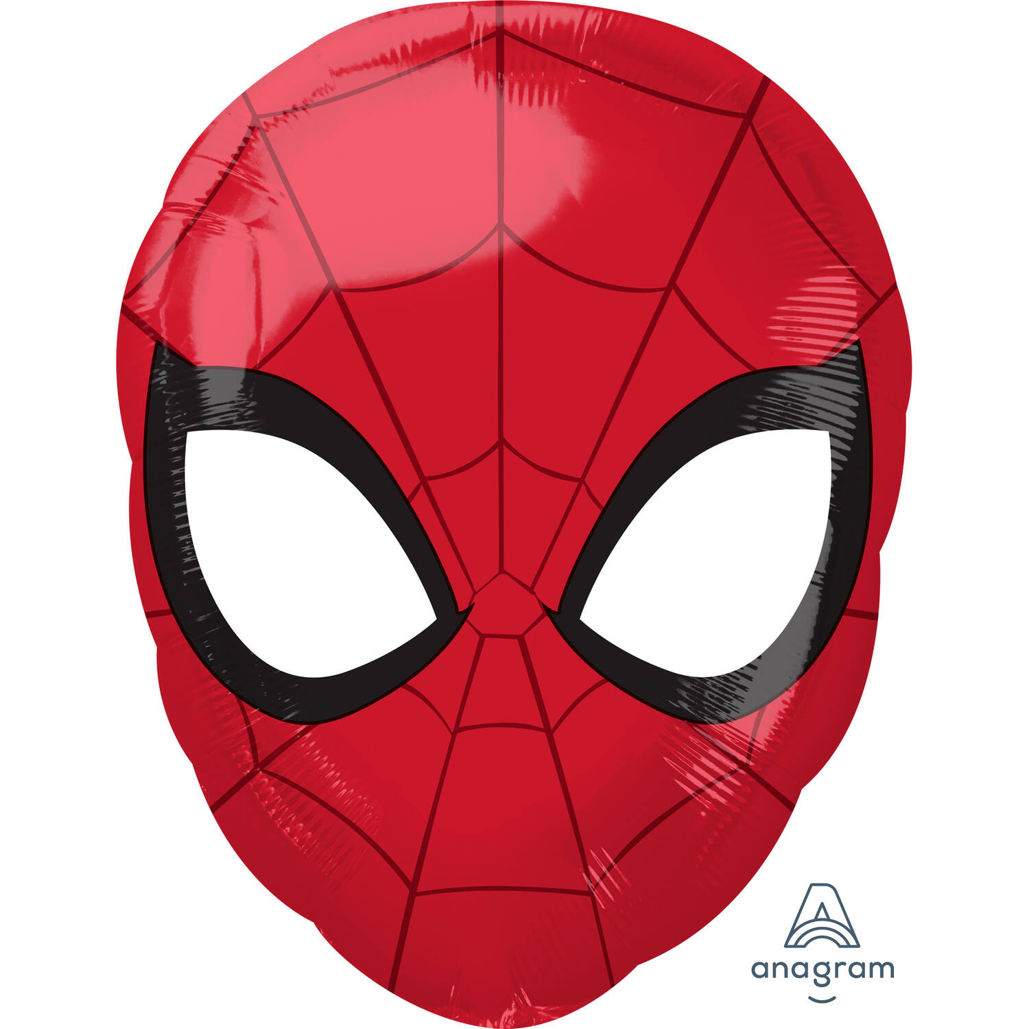 Foil Balloon - Shape - Spider-Man Head - 30 x 43 cm