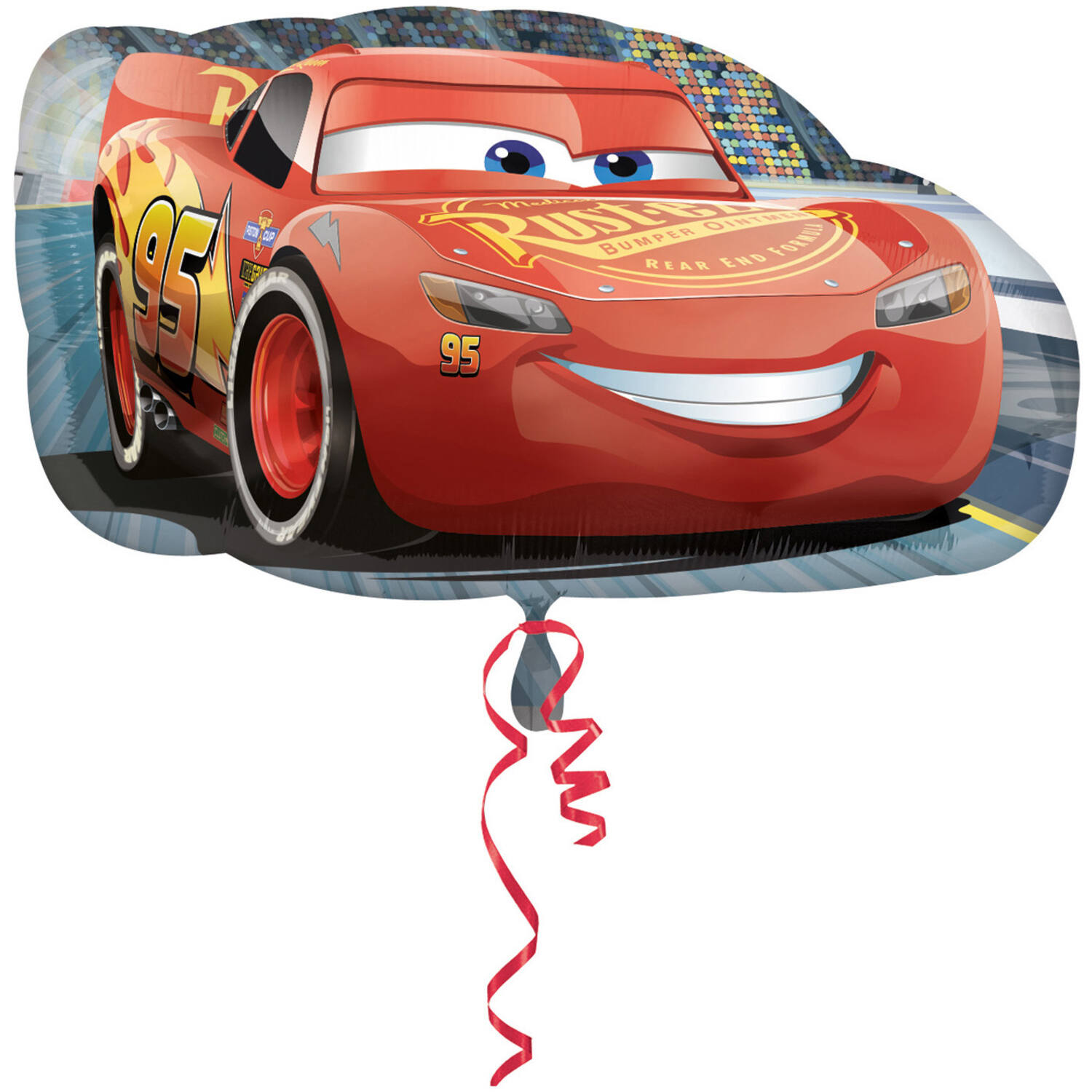 Foil Balloon - Shape - Cars - Lightning McQueen - 76 x 43 cm