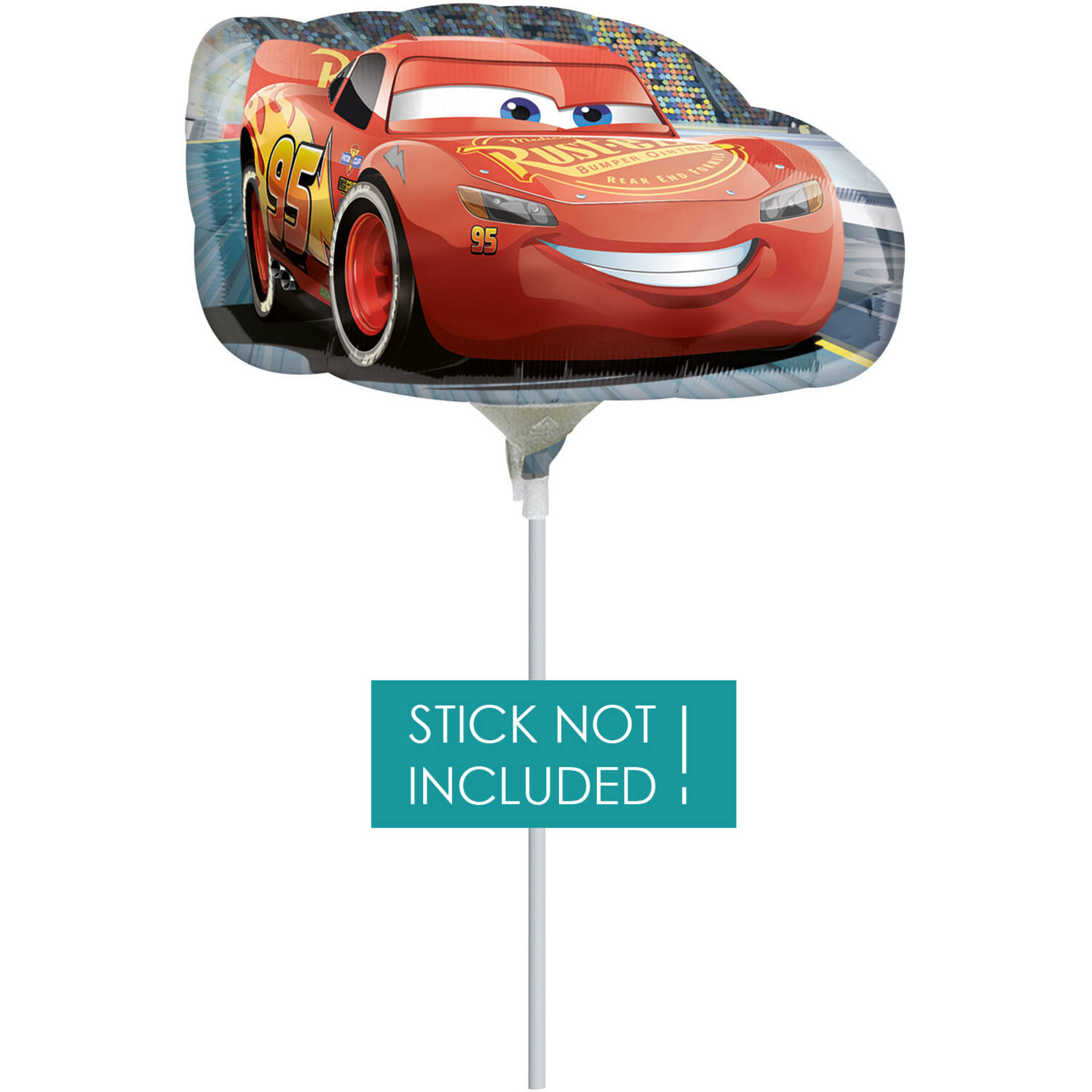 Foil Balloon - Mini Shape - Cars - 25 x 15 cm