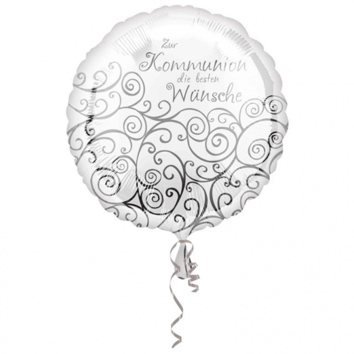 Foil Balloon - "Zur Kommunion die besten Wünsche - 45 cm