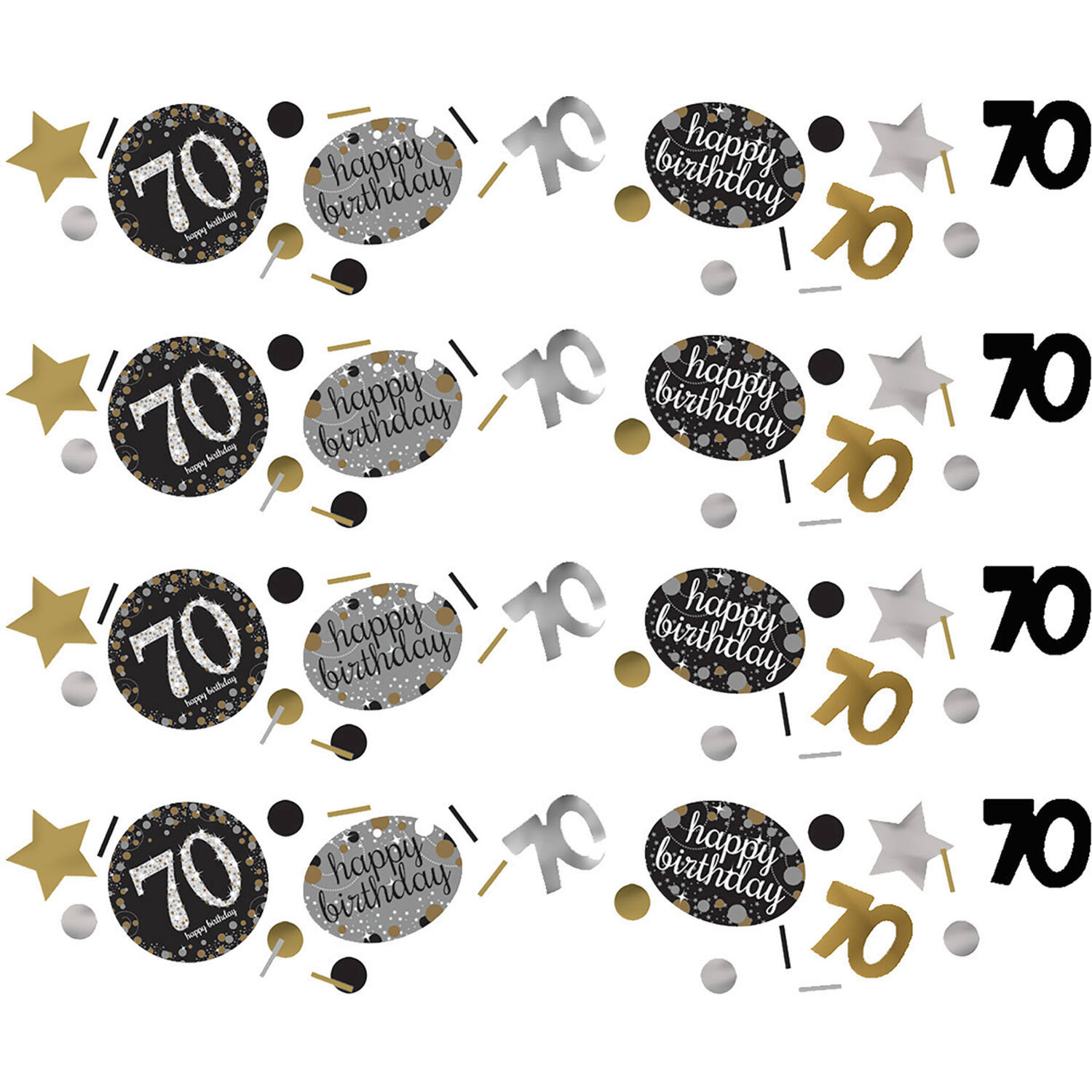 Confetti 70 Sparkling Celebration Gold Foil / Paper 34g