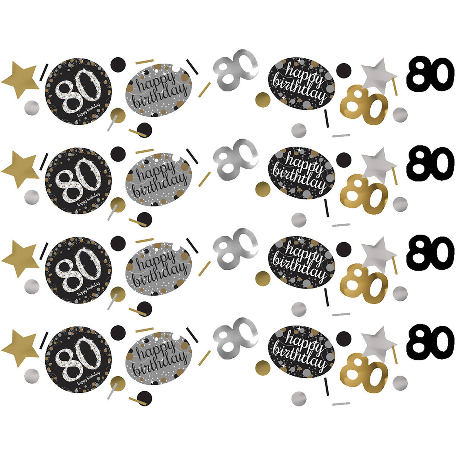 Confetti 80 Sparkling Celebration Gold Foil / Paper 34g