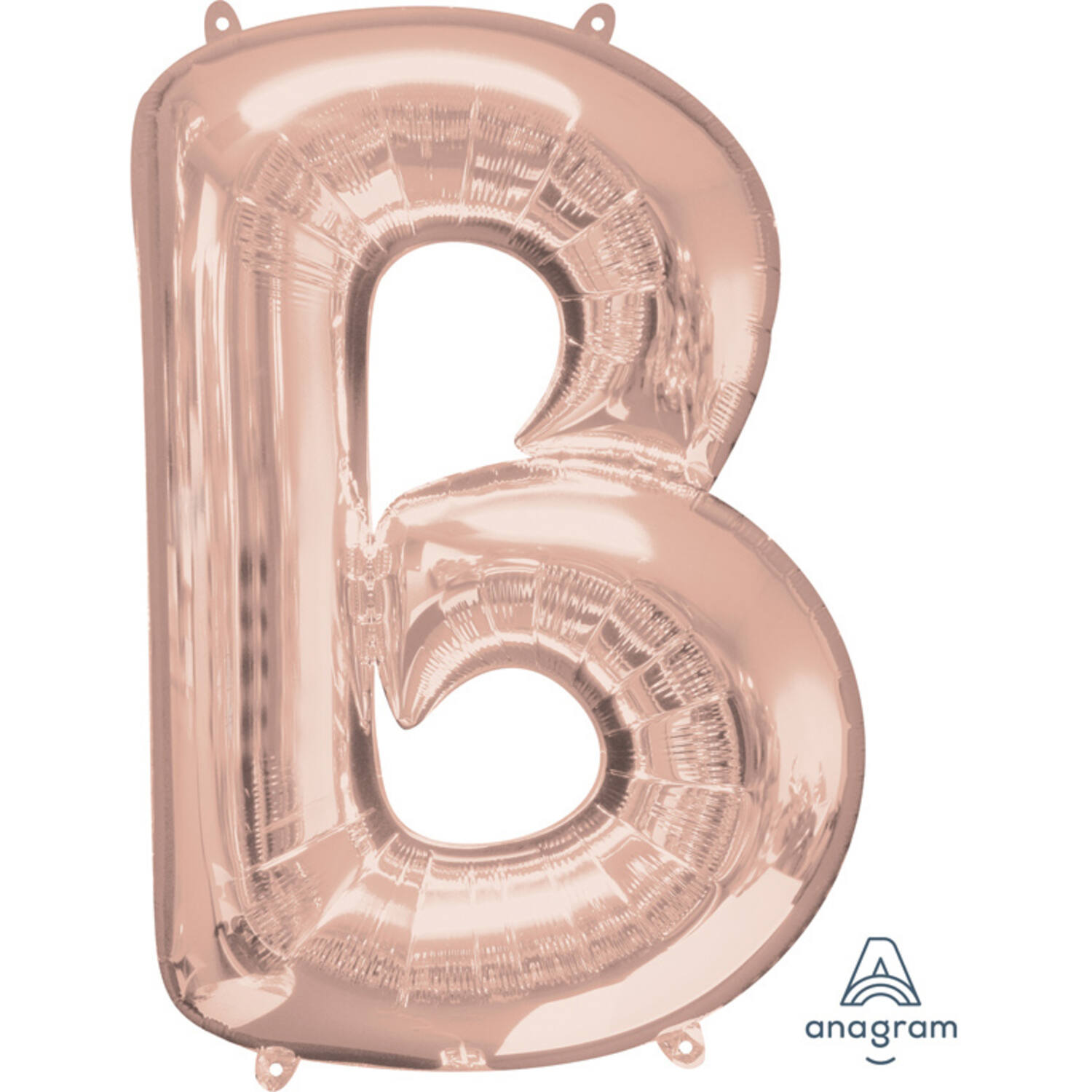 SuperShape Letter B Rose Gold Foil