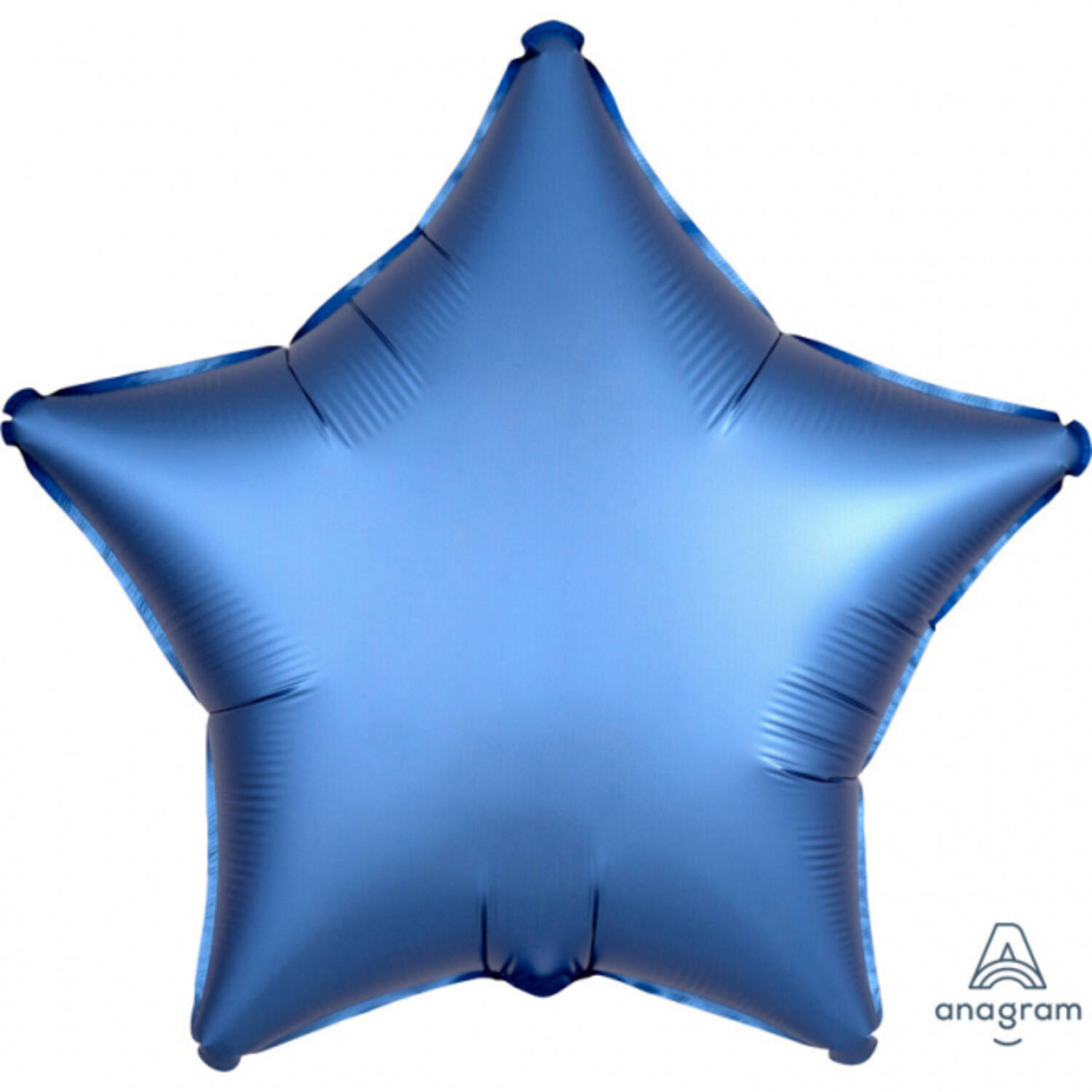 Foil Balloon - Shape - Star - Satin Luxe Azure - 45 cm