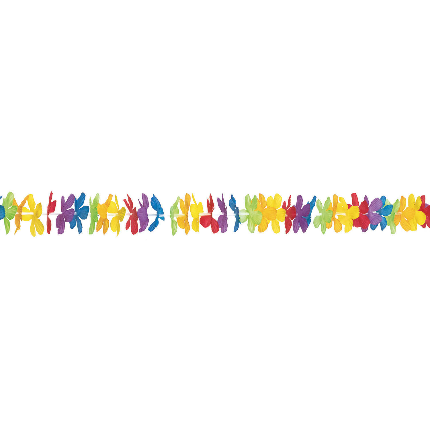 24 Confettis Fabric Flowers Hawaiian