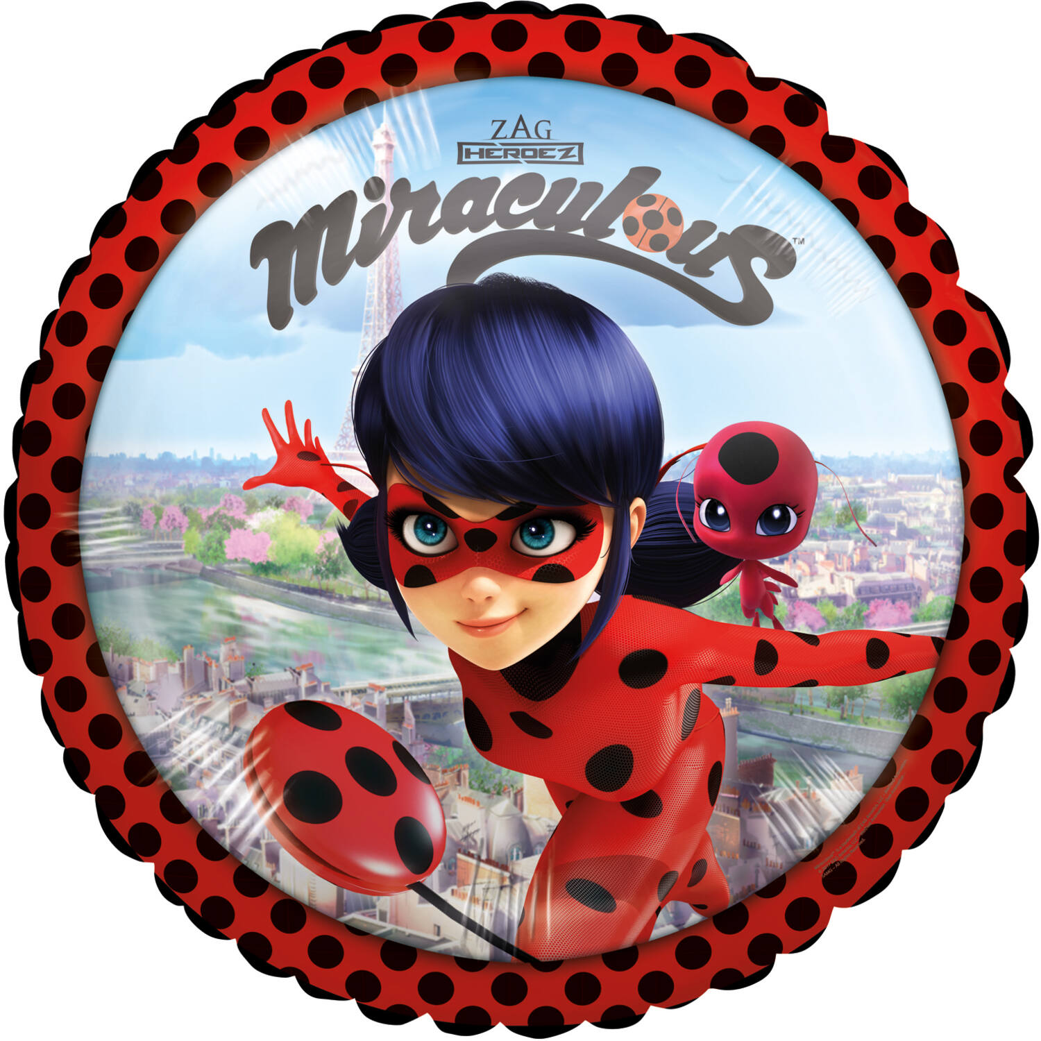 Foil Balloon - "Miraculous" - 45 cm
