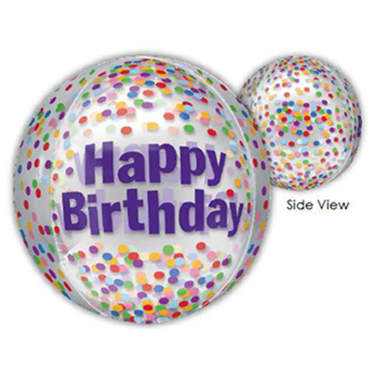 Orbz Happy Birthday Funfetti