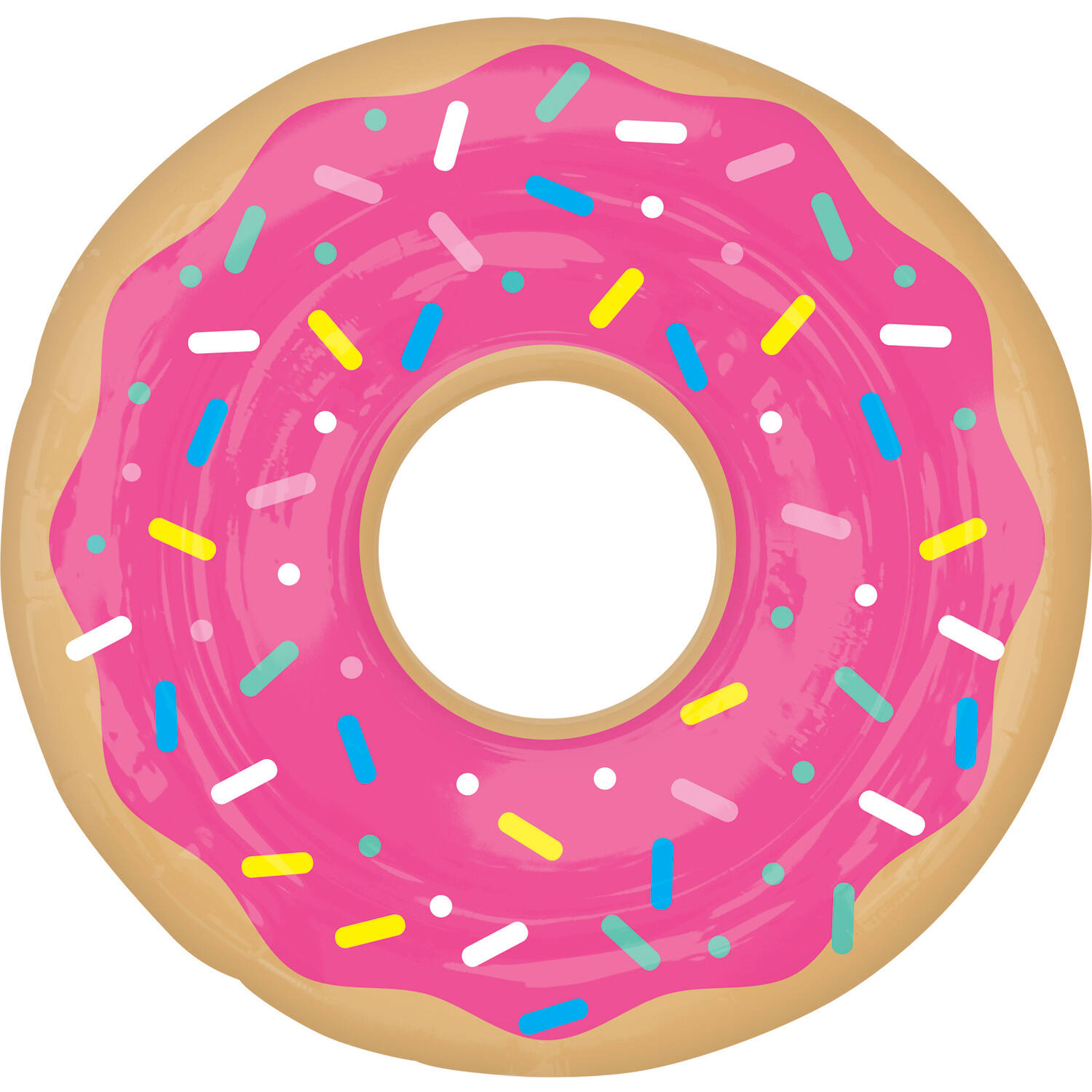 Foil Balloon - Shape - Donut - 68 x 68 cm