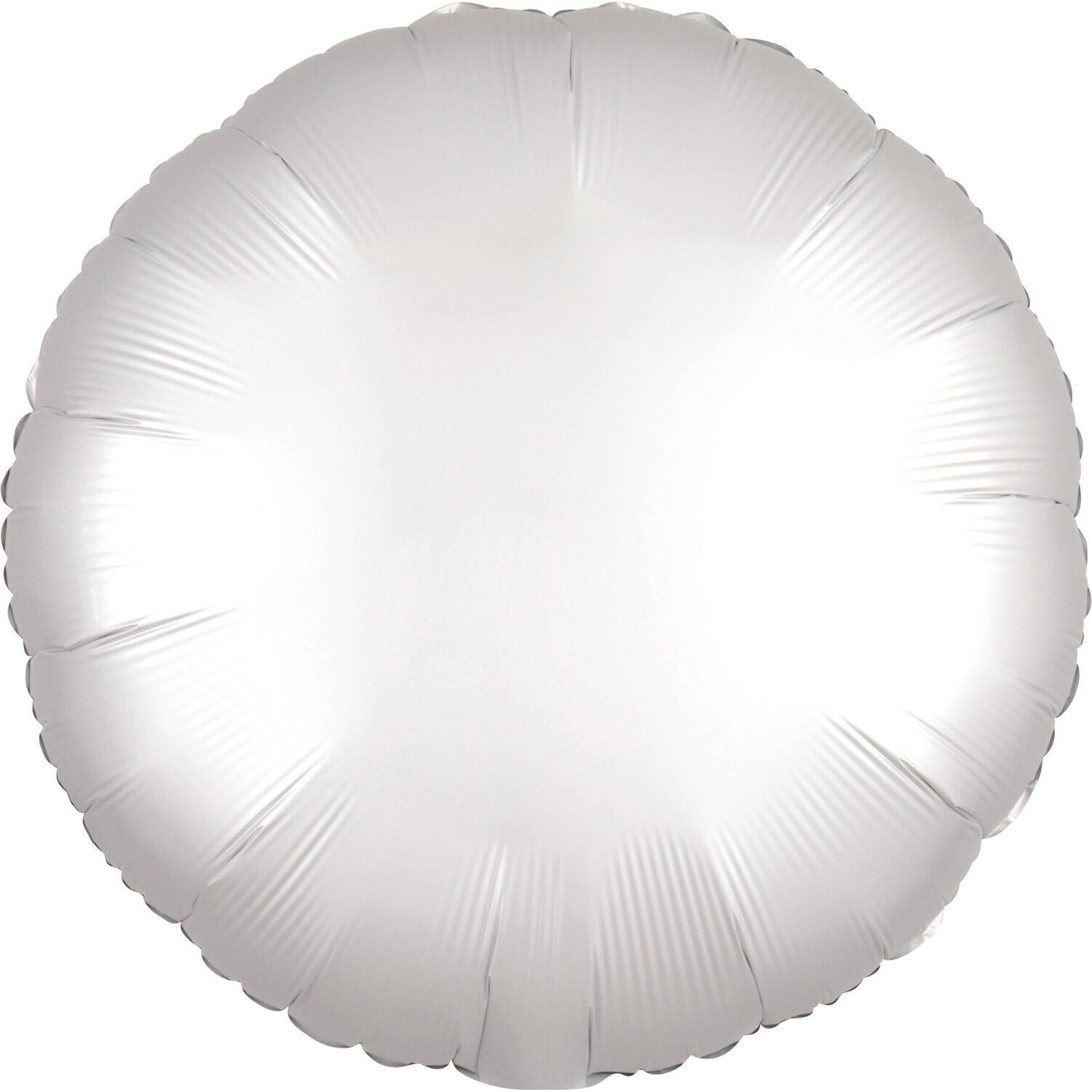Foil Balloon - Satin Luxe White Satin - 45 cm