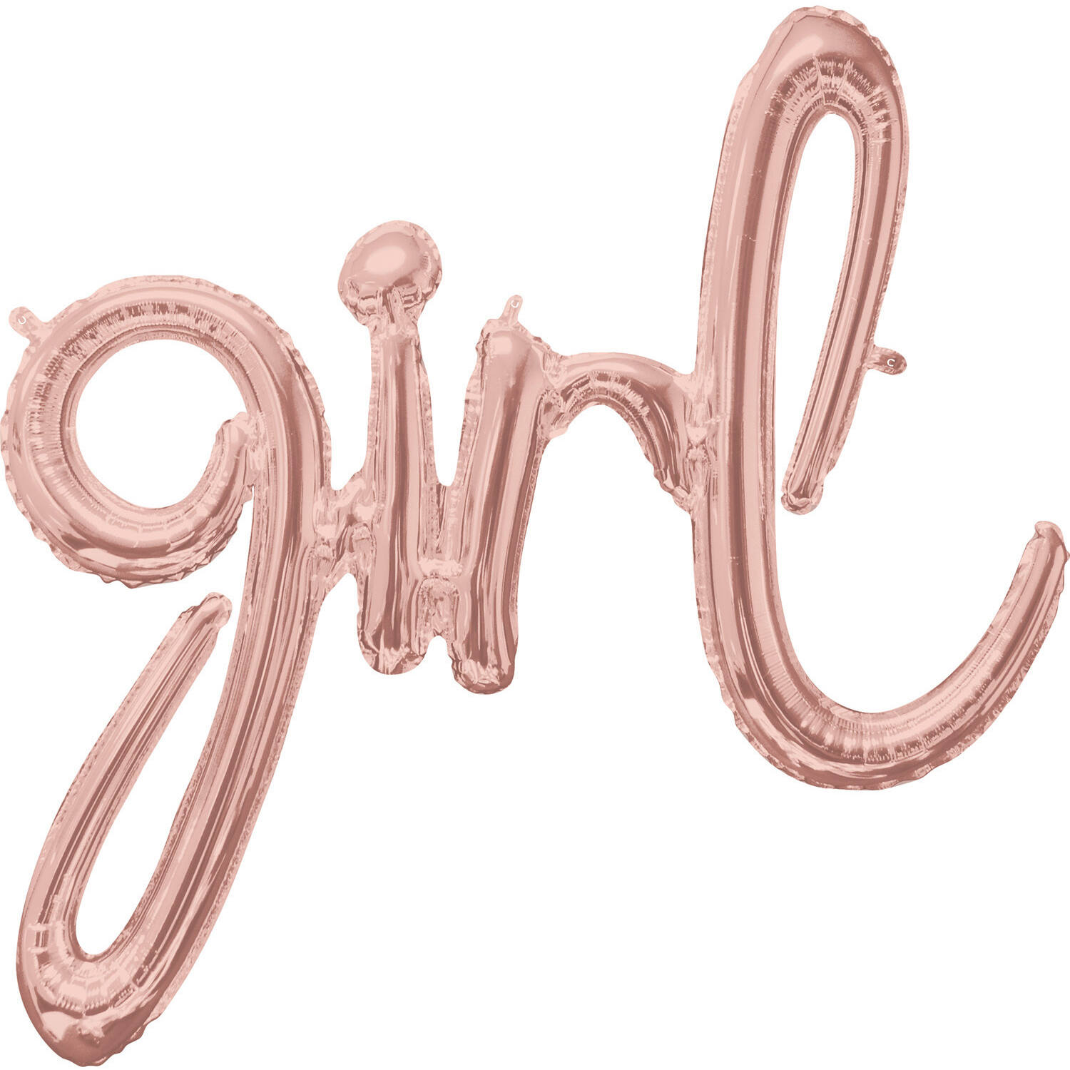 Script Phrase Girl Foil Balloon G40 Packaged 73 cm x 76 cm