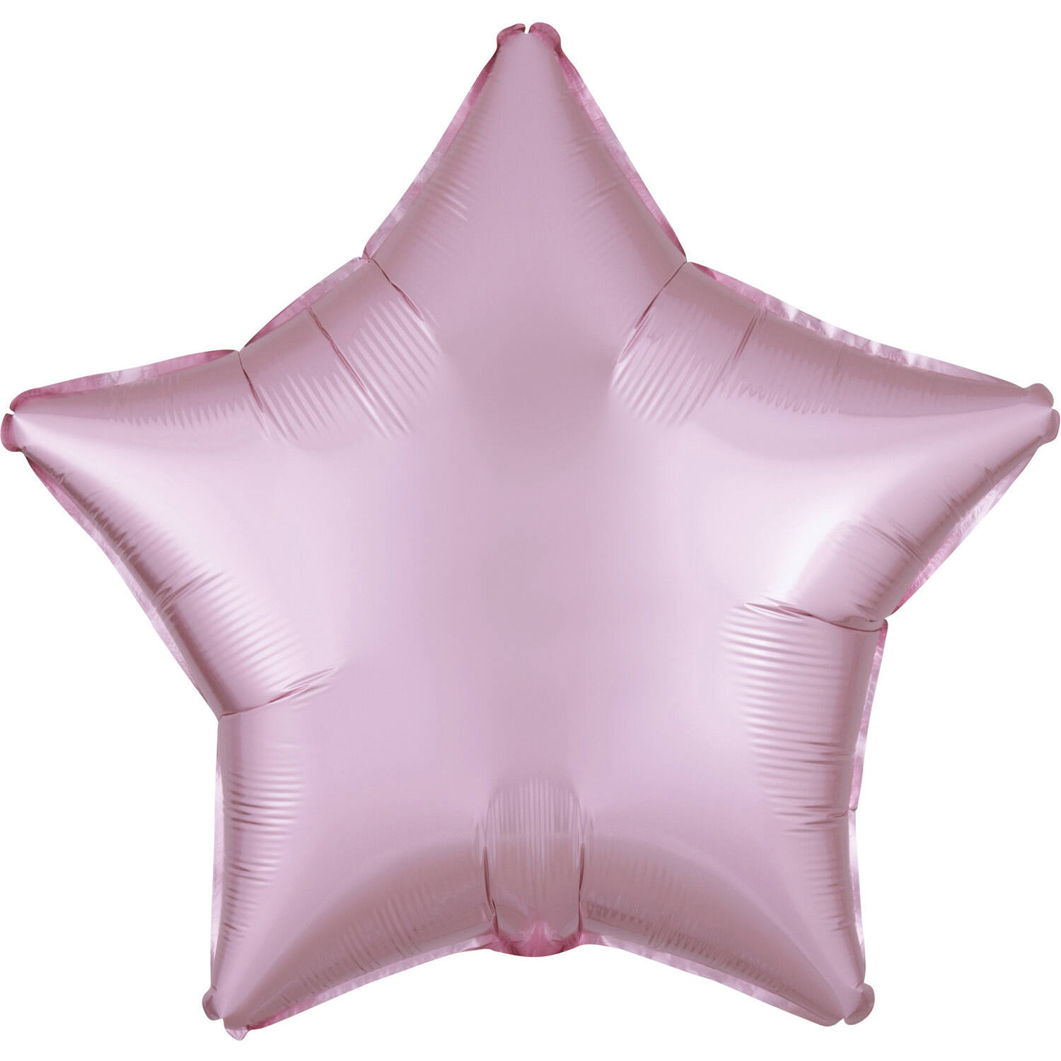 Foil Balloon - Shape - Star - Pastel Pink - Satin Luxe- 45 cm