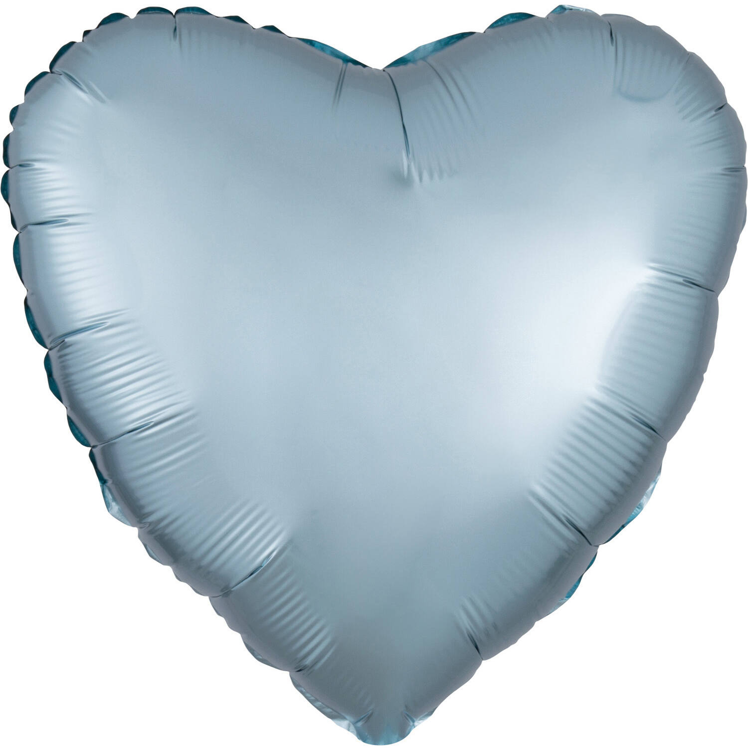 Foil Balloon - Shape - Heart - Satin Luxe Pastel Blue - 45 cm