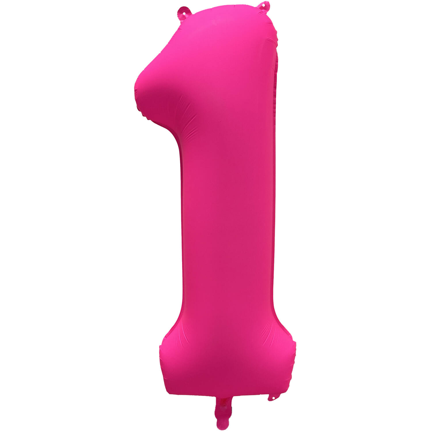 Foil Balloon Number 1 - Neon Pink - 86 cm