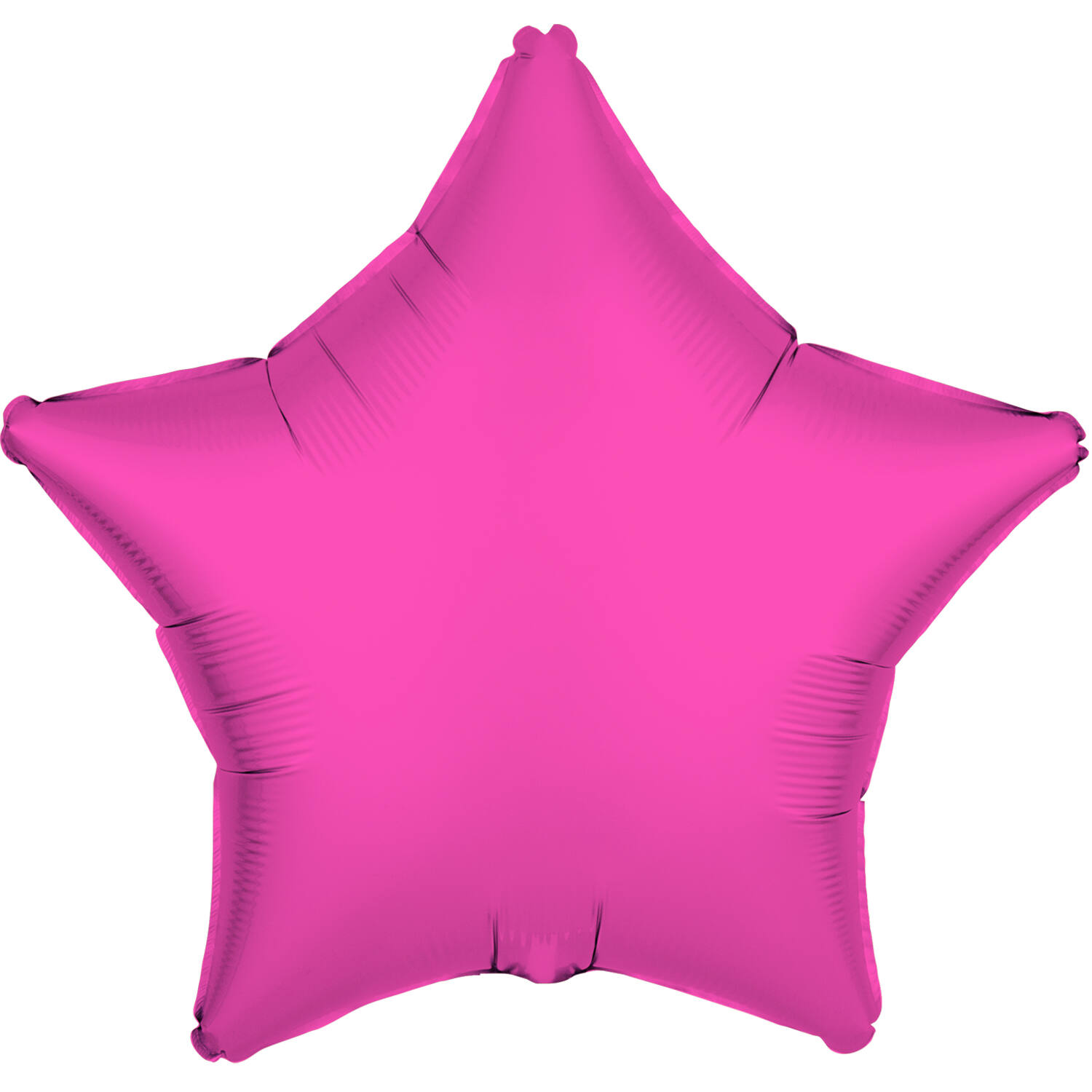 Foil Balloon Shape Star - Neon Pink - 48 cm
