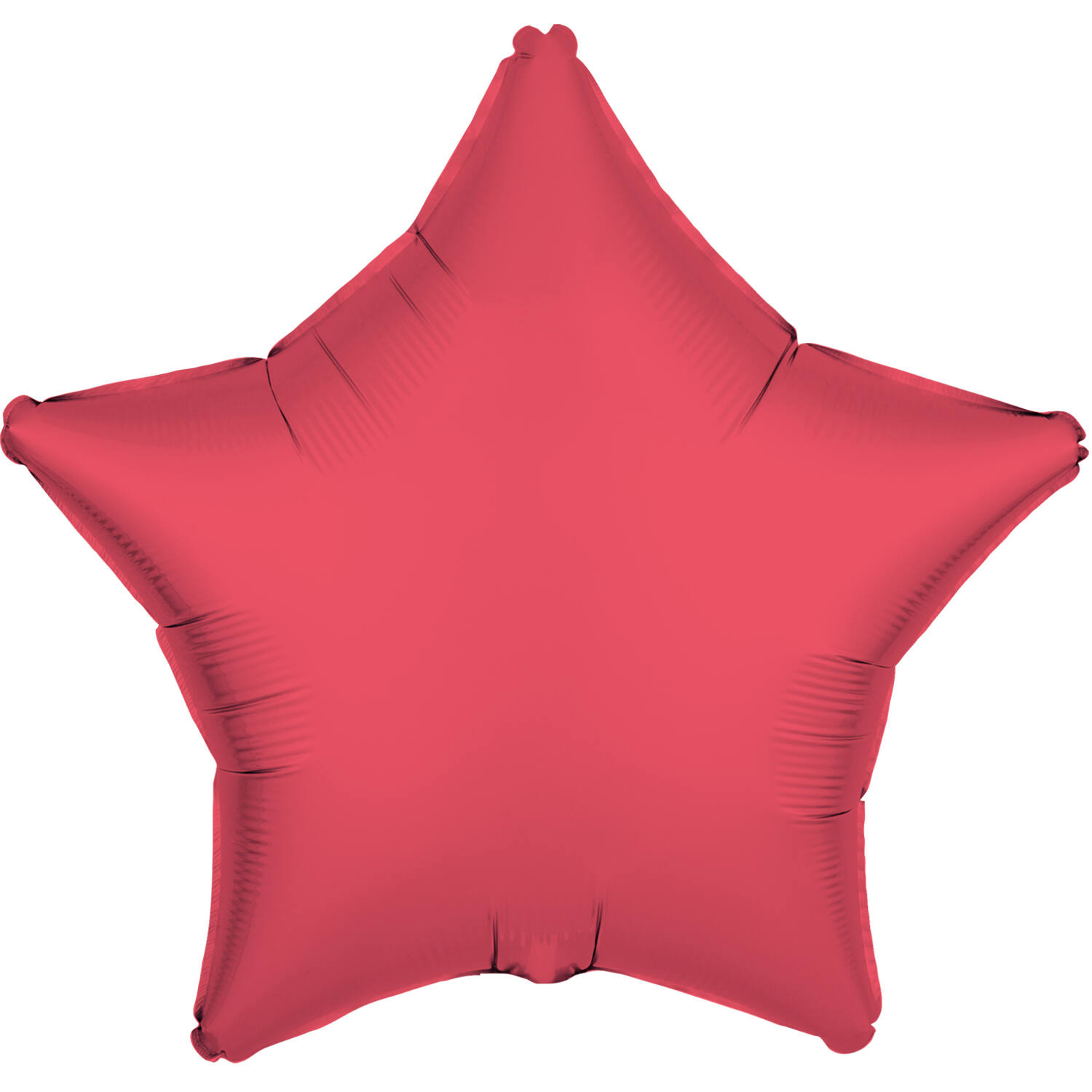 Foil Balloon Shape Star - Neon Red - 48 cm