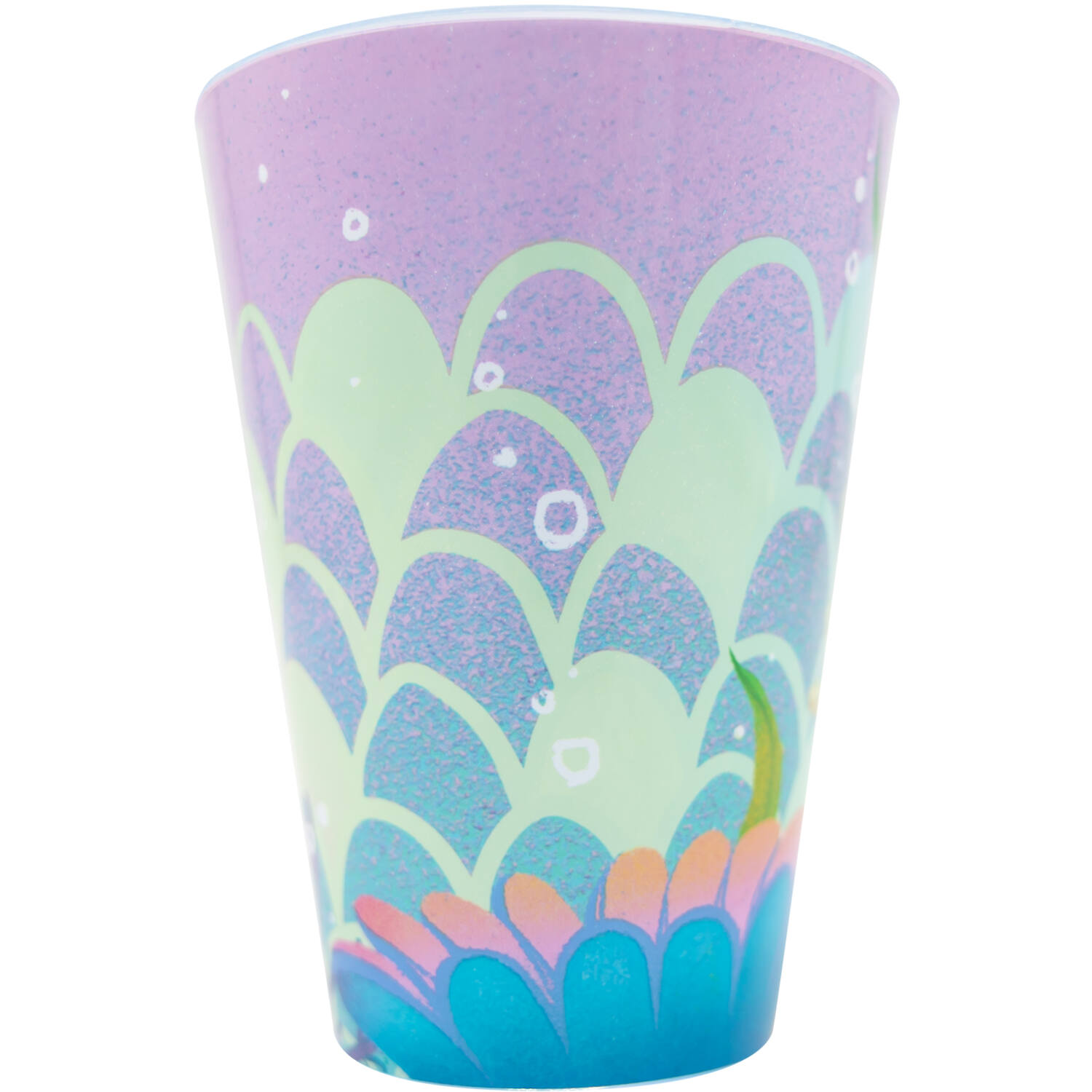 4 Cups Magical Ocean Plastic Reusable 430 ml
