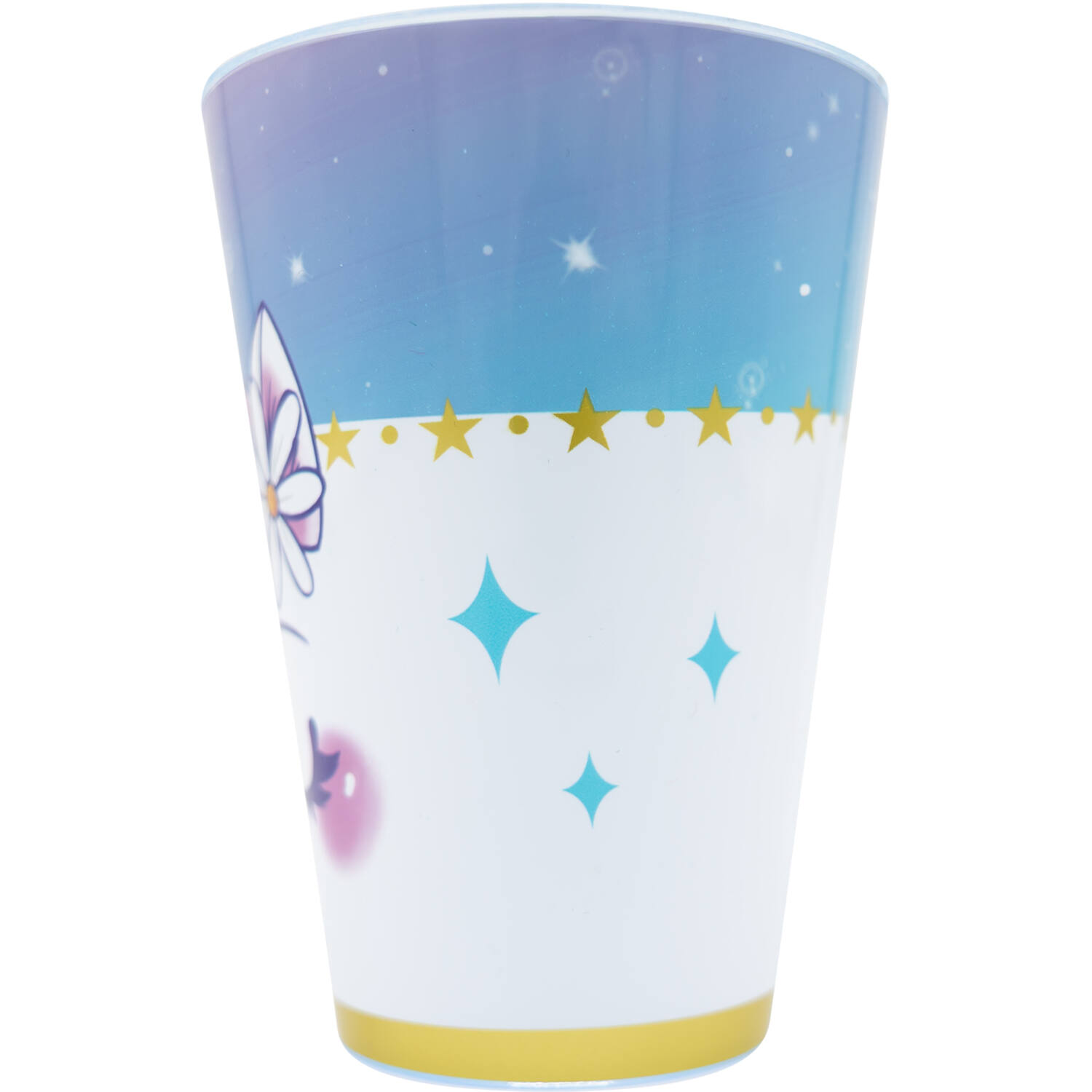 4 Cups Unicorn Dreams Plastic Reusable 430 ml