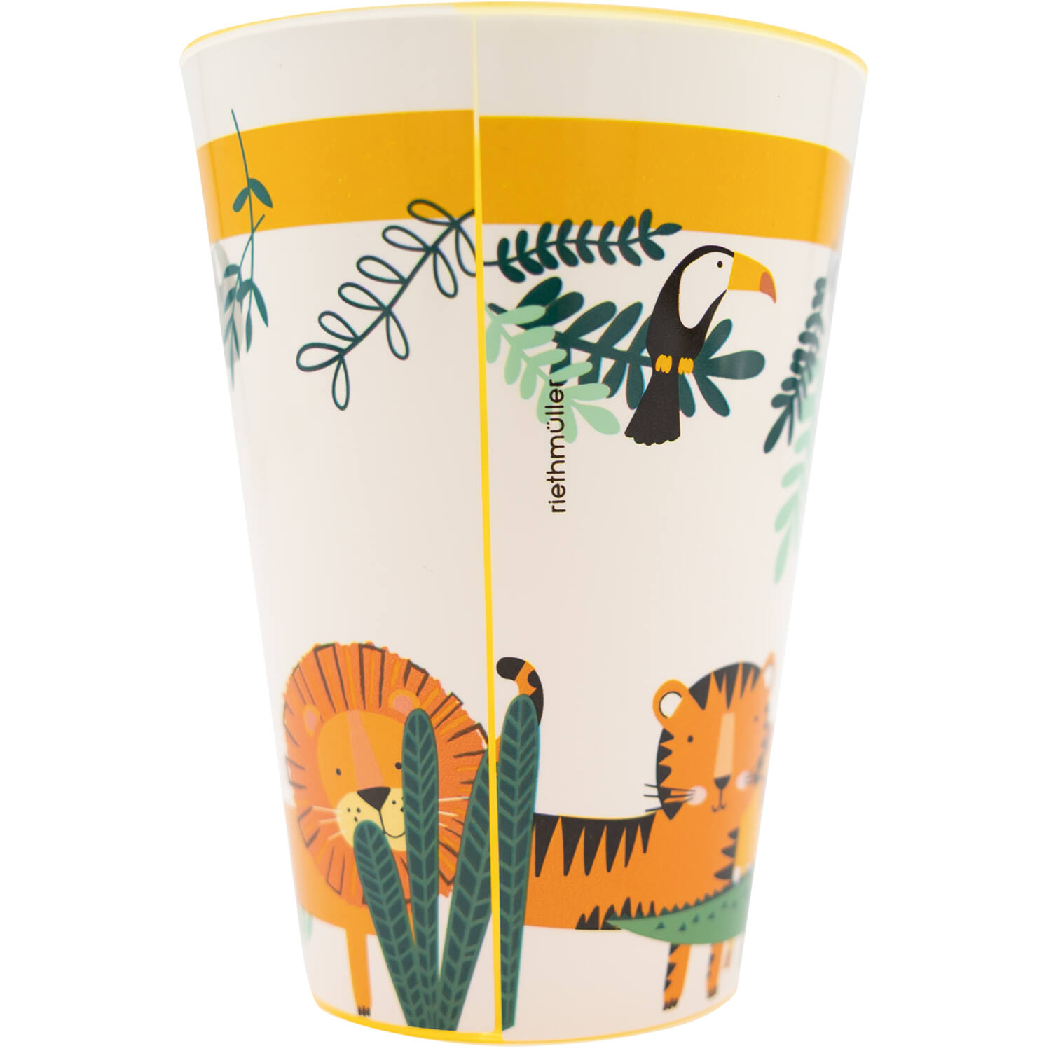 4 Cups Get Wild Plastic Reusable 430 ml