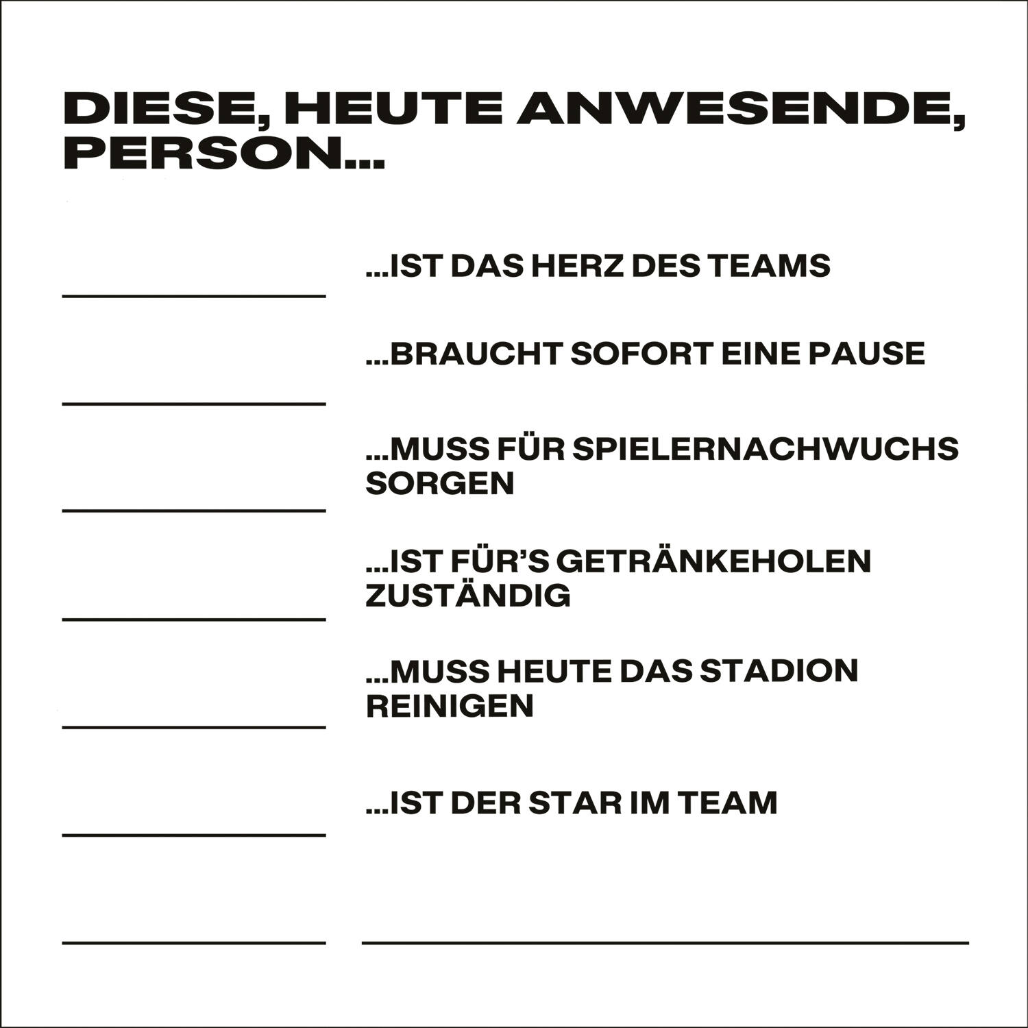 12 Flip Napkins BVB Dortmund Double-Sided Print 33 x 33 cm