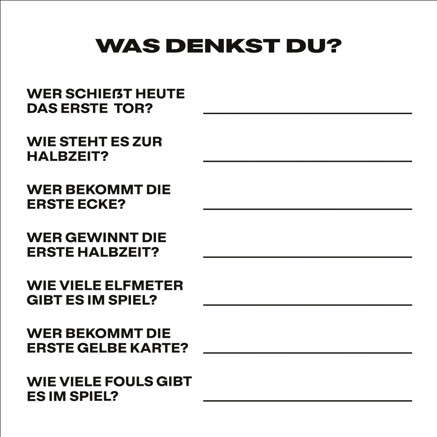12 Flip Napkins BVB Dortmund Double-Sided Print 33 x 33 cm