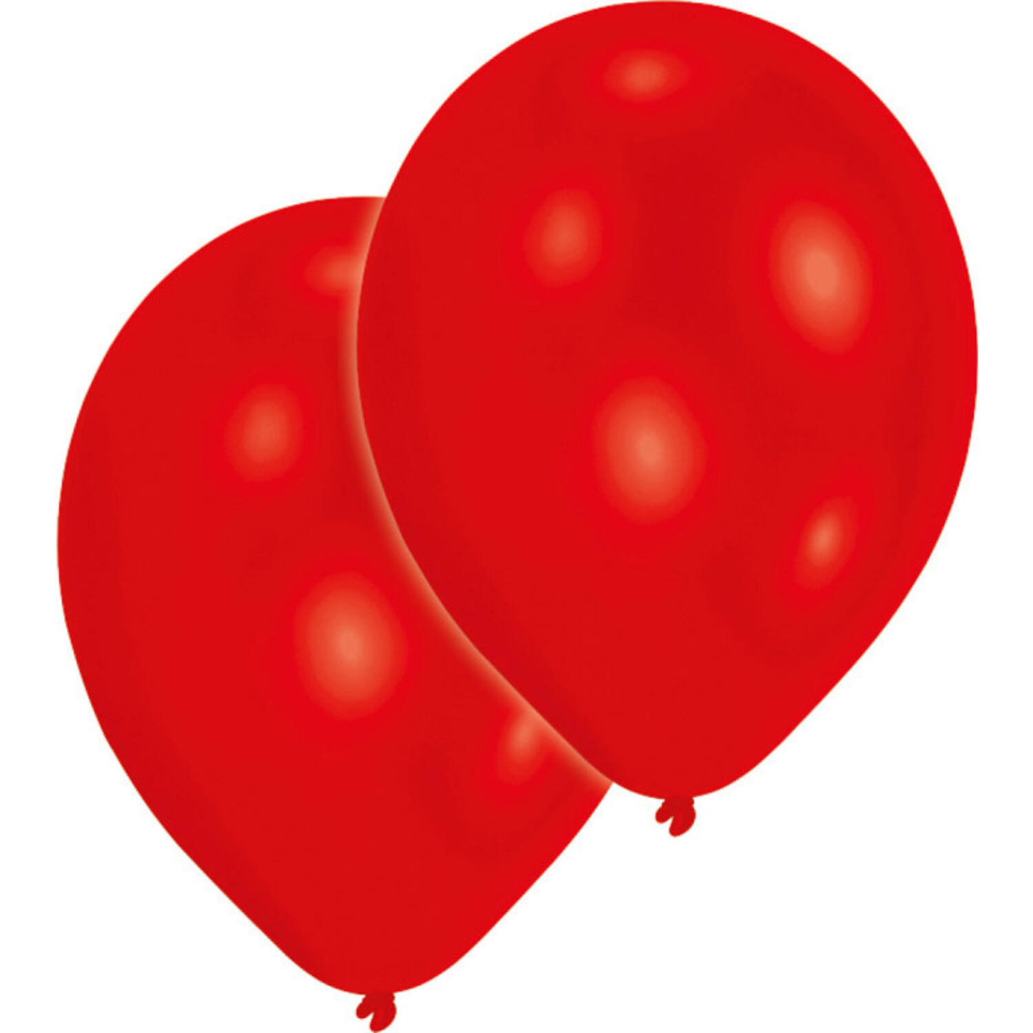 Latex Balloons - Red - 28 cm - 10 pieces