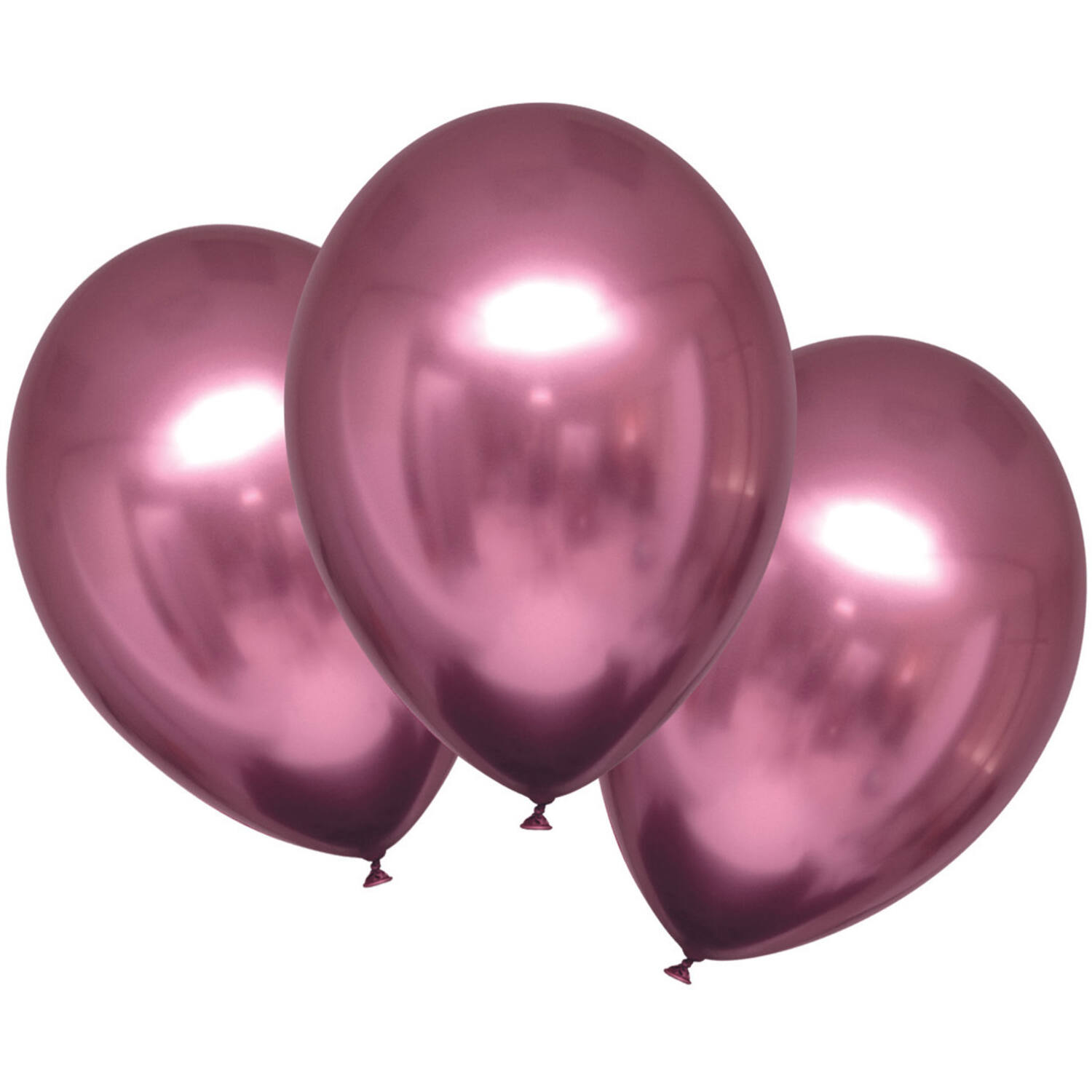 6 Latex Balloons Satin Luxe Flamingo 27.5cm/11"