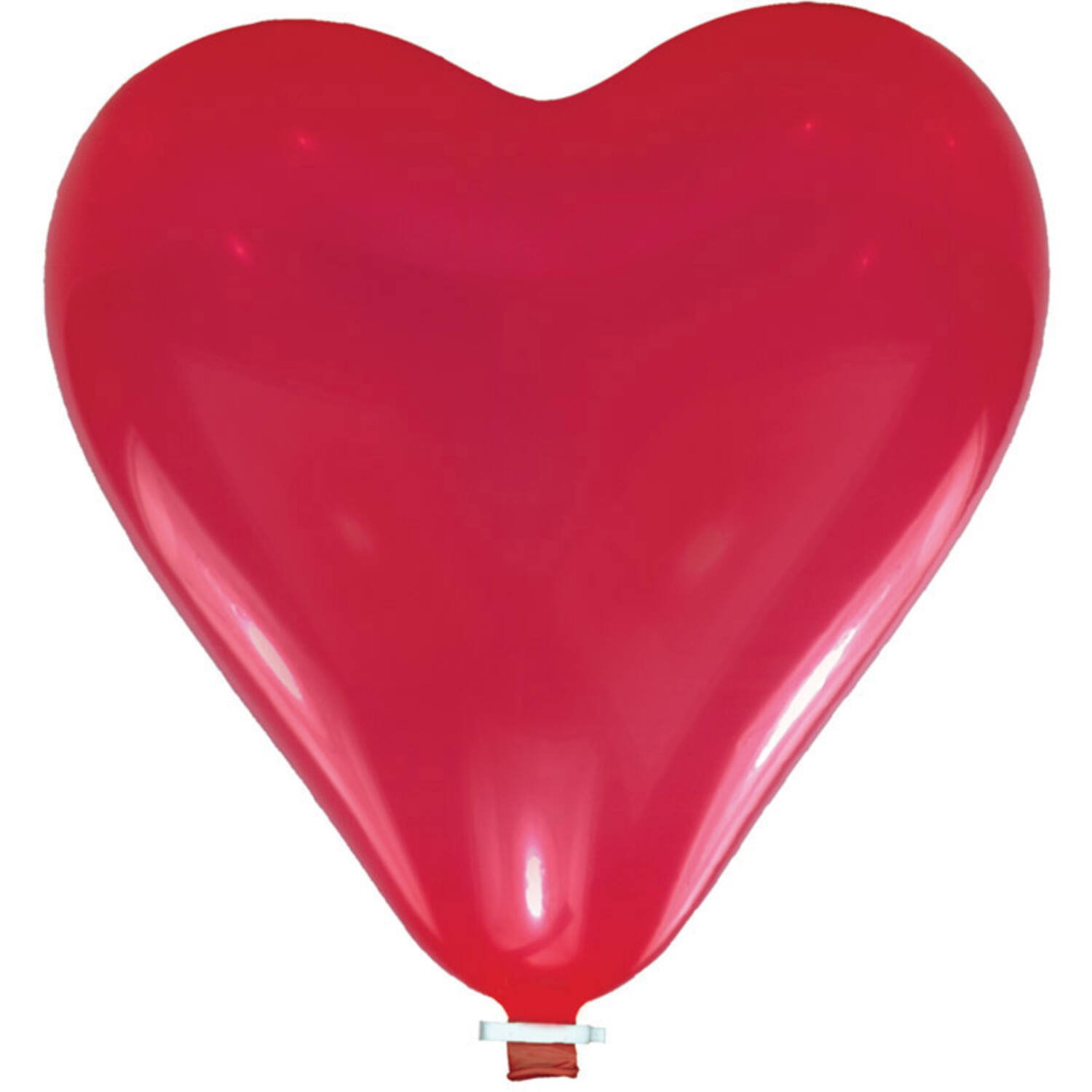 10 Latex Balloons Heart Small 20.3 cm / 8"