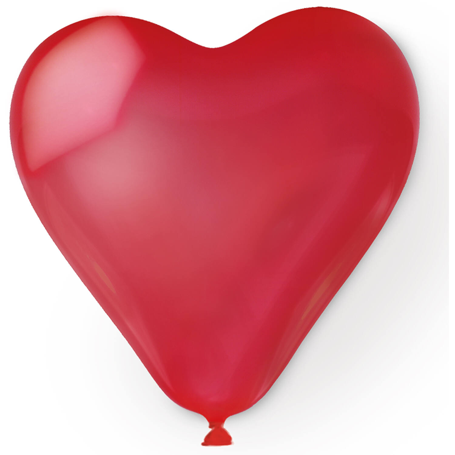 30 Latex Heart Balloons in a Jar 20 cm