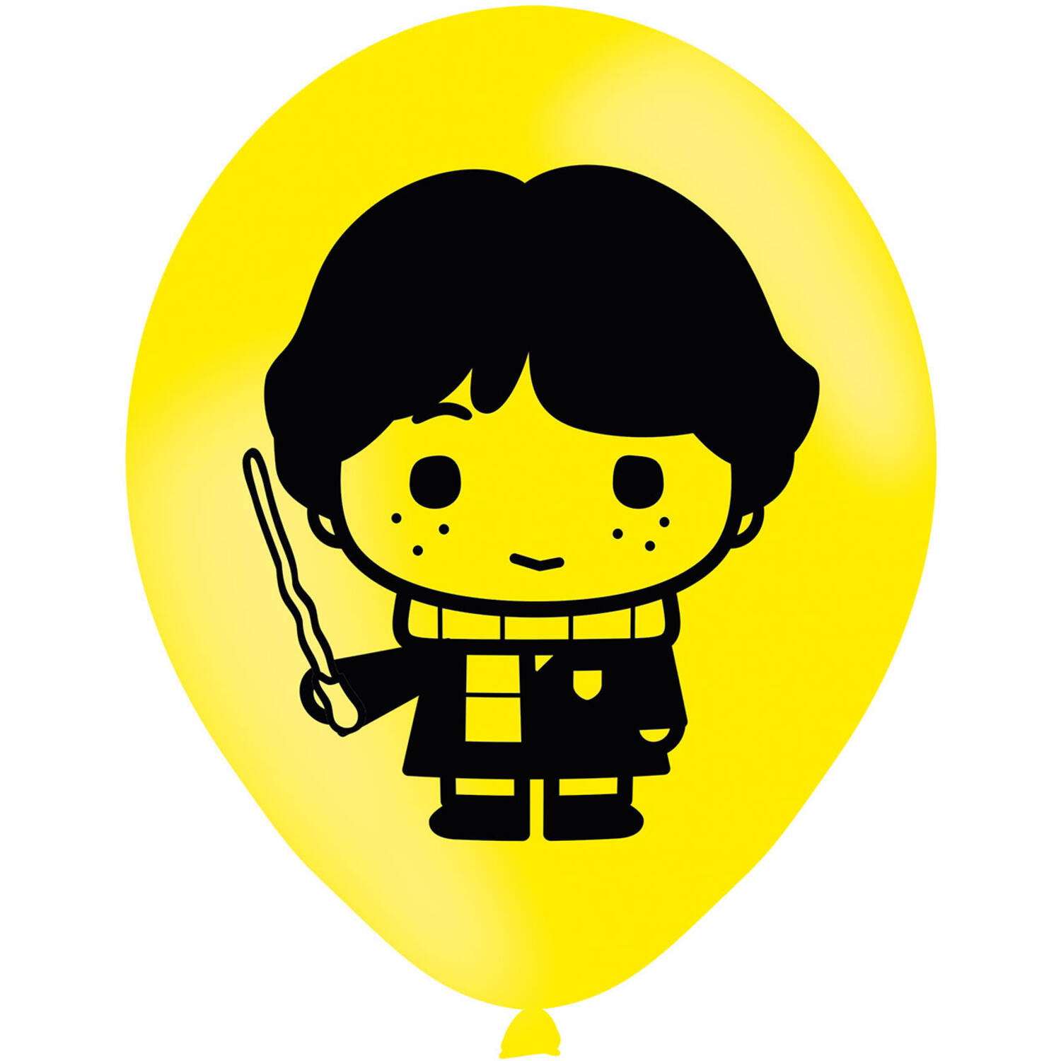 6 Latex Balloons Harry Potter 4 Sided Print 27.5 cm / 11"