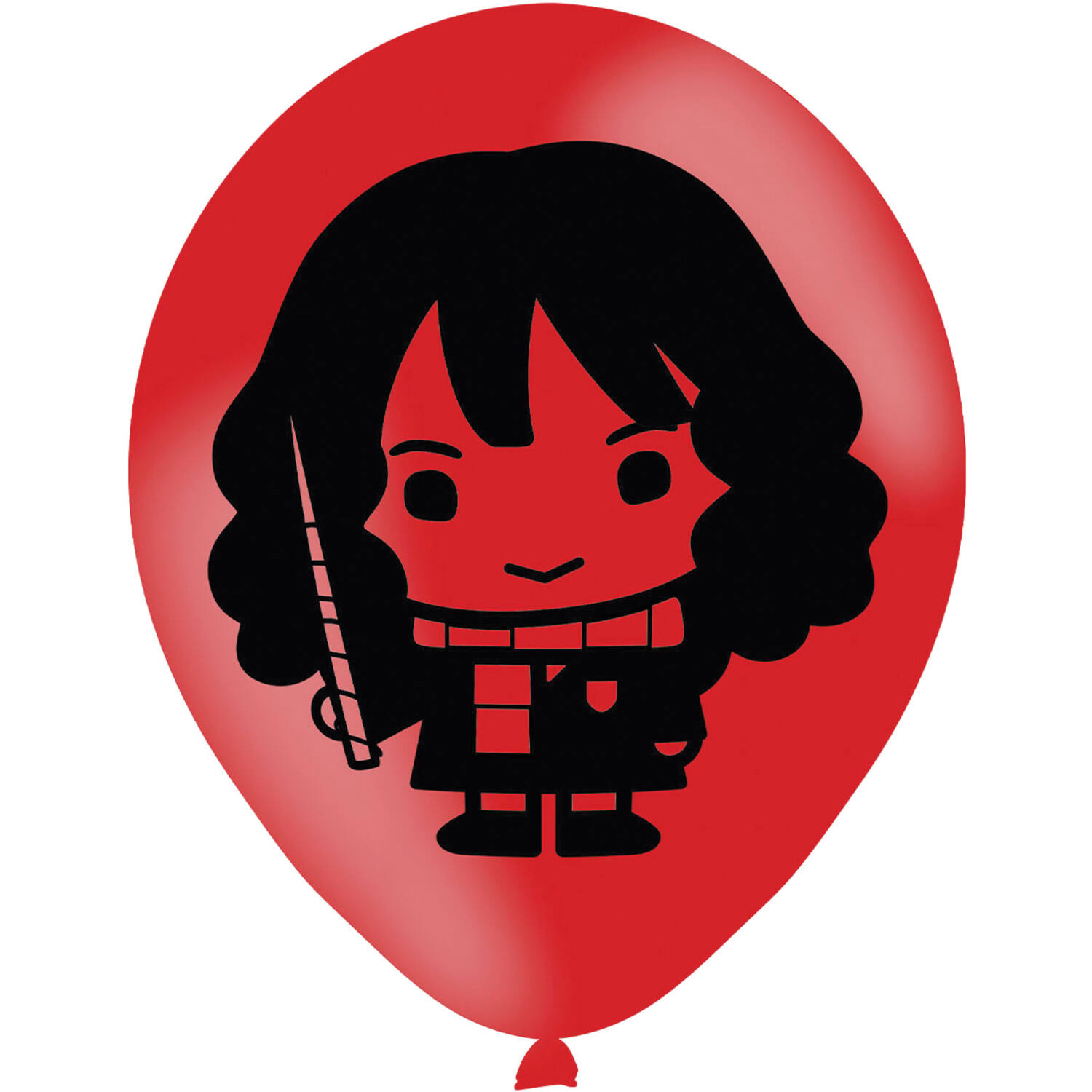 6 Latex Balloons Harry Potter 4 Sided Print 27.5 cm / 11"