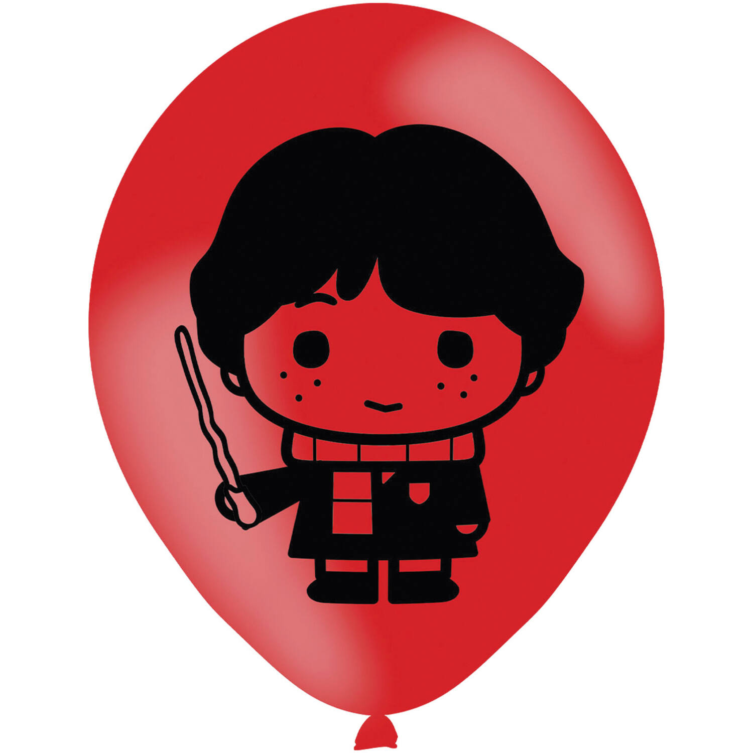 6 Latex Balloons Harry Potter 4 Sided Print 27.5 cm / 11"