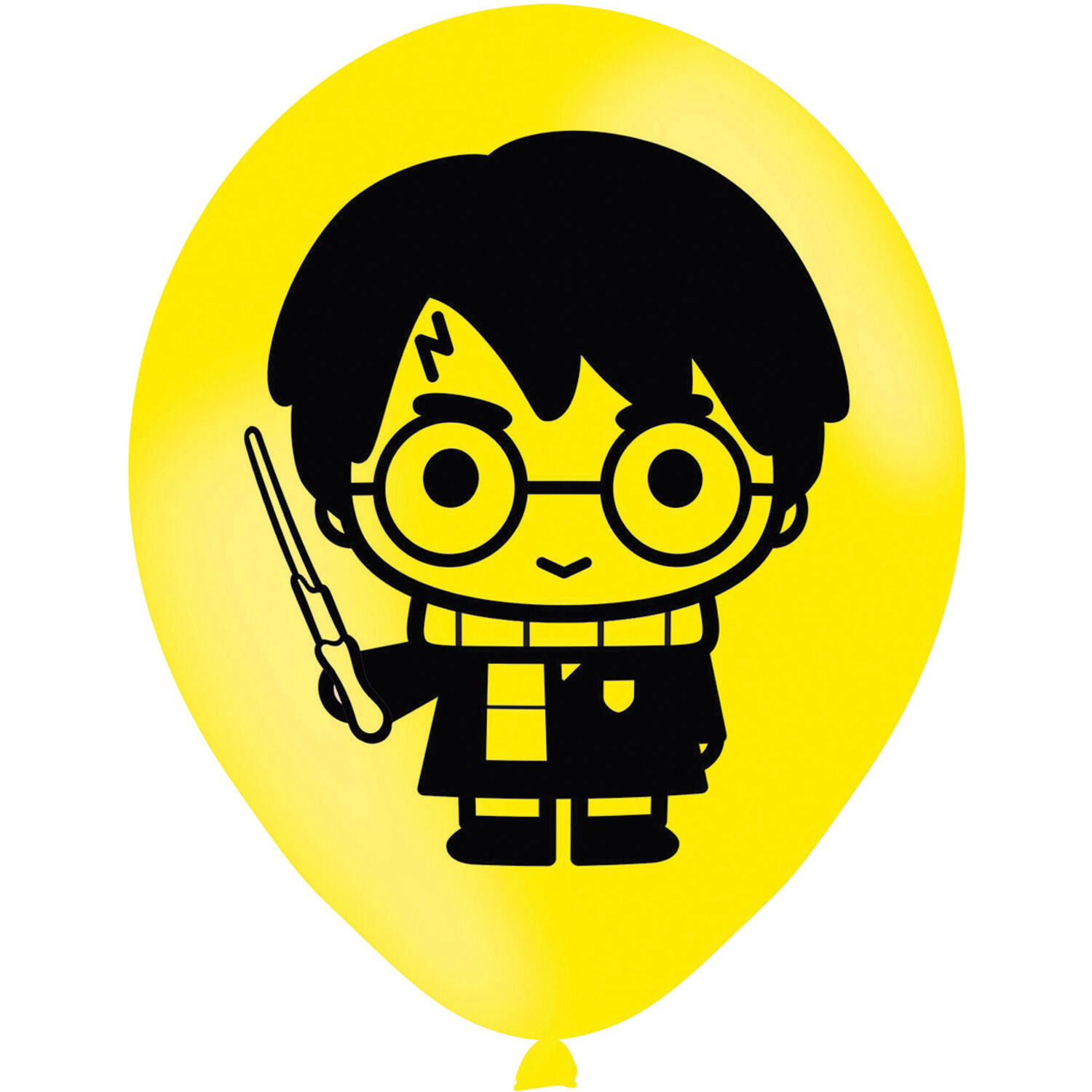 6 Latex Balloons Harry Potter 4 Sided Print 27.5 cm / 11"