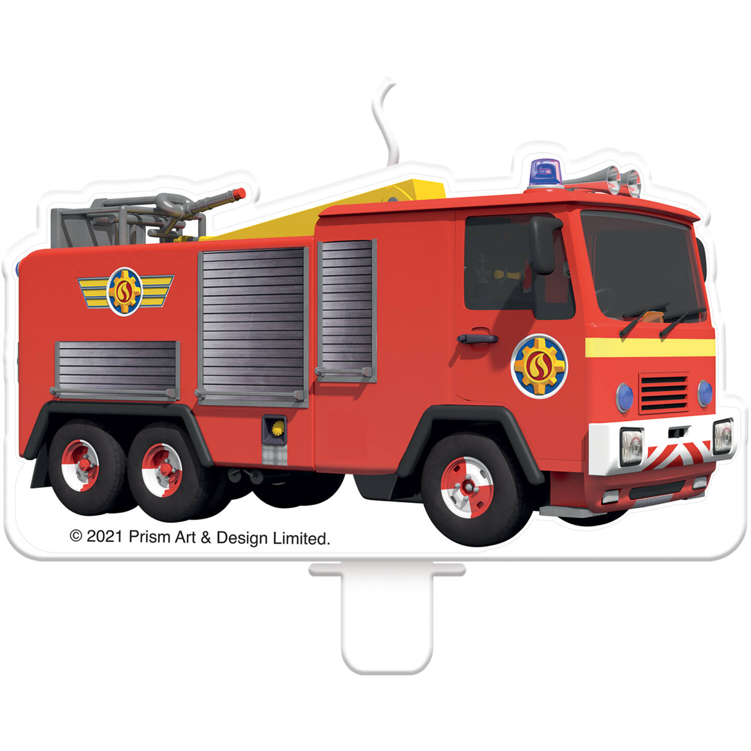 Character Candle Fireman Sam 9,1 x 4,9 cm