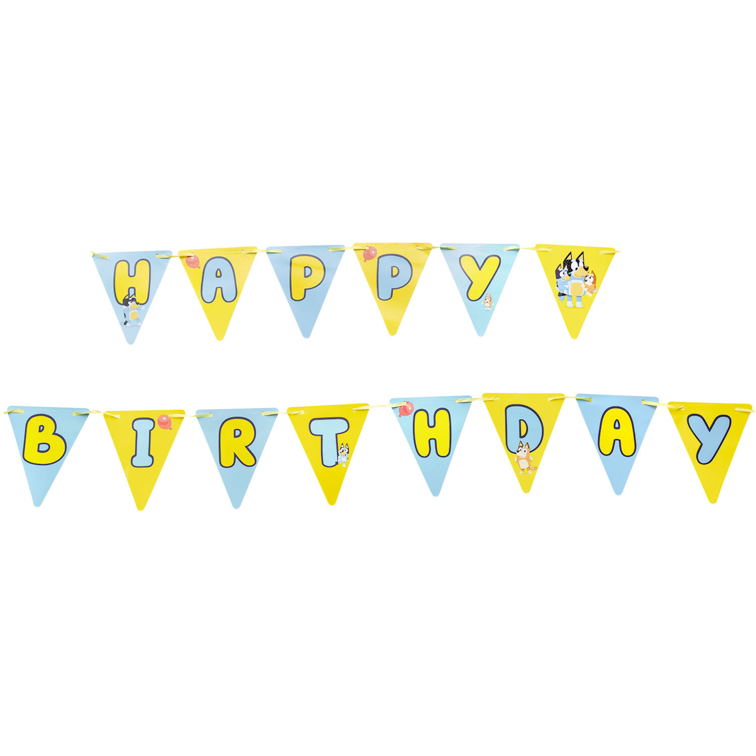 Bunting Banner Bluey Paper