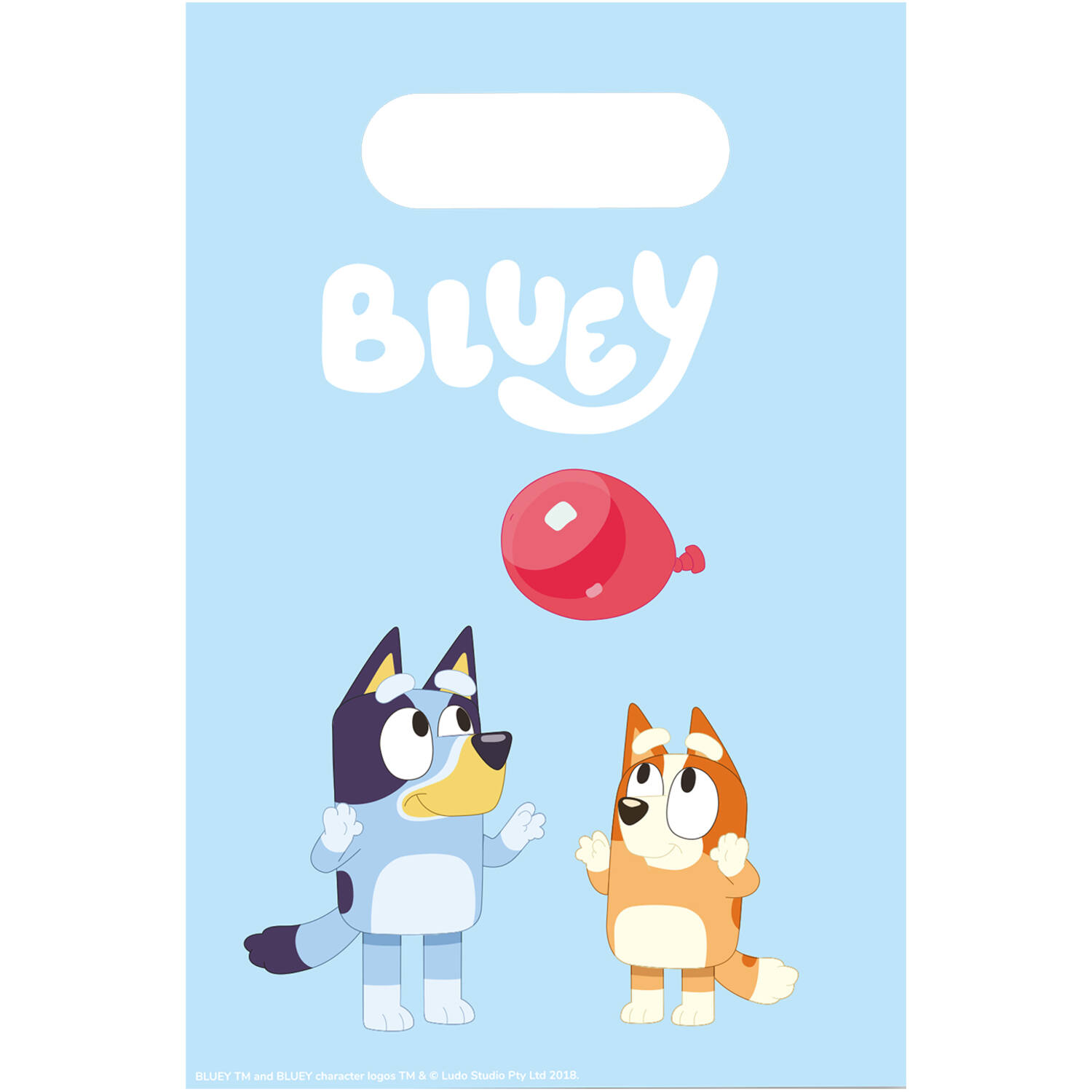 8 Lootbags Bluey Paper 15,8 x 23,6 cm