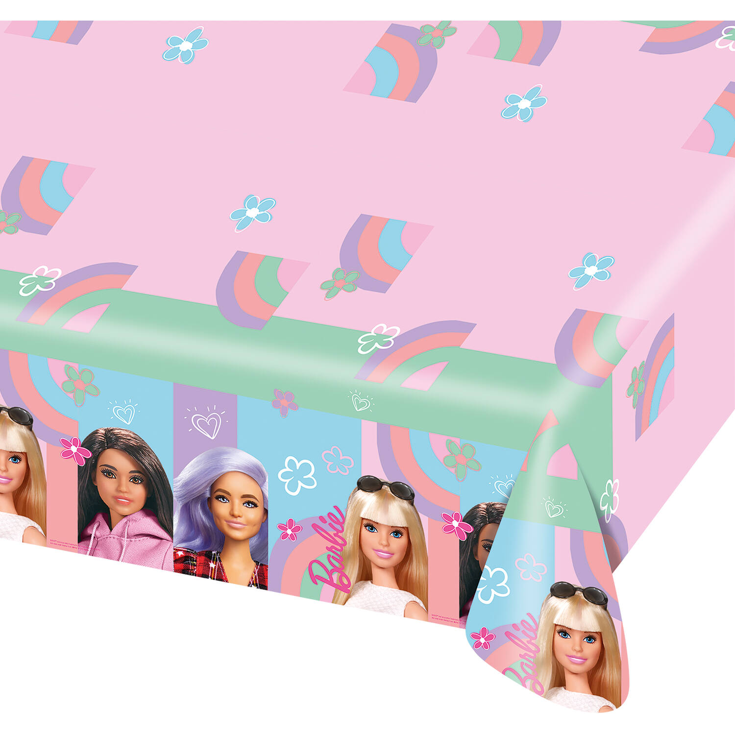 Tablecover Barbie Sweet Life Paper 120 x 180 cm