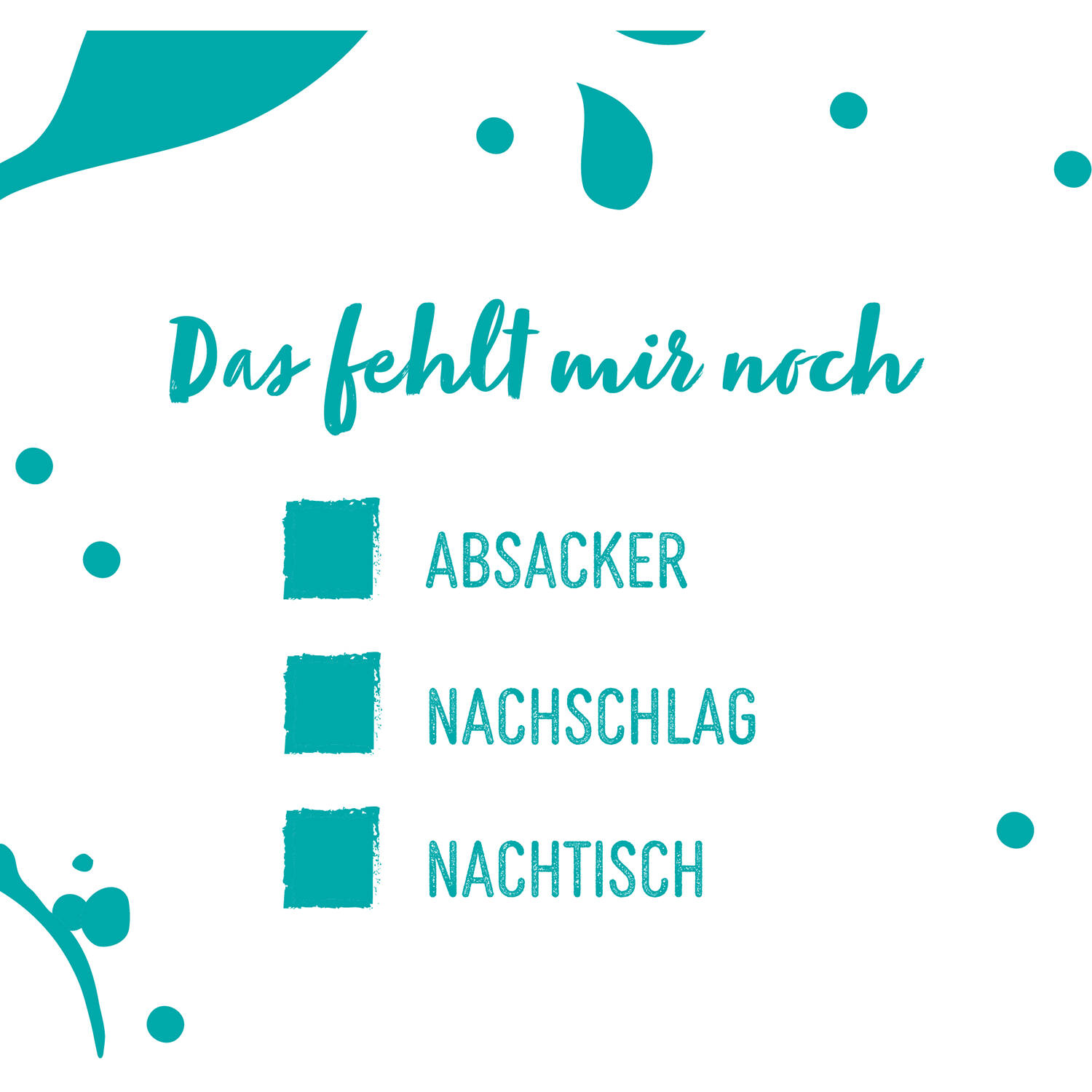 12 Flip Napkins Dinner GER Double-Sided Print 33 x 33 cm