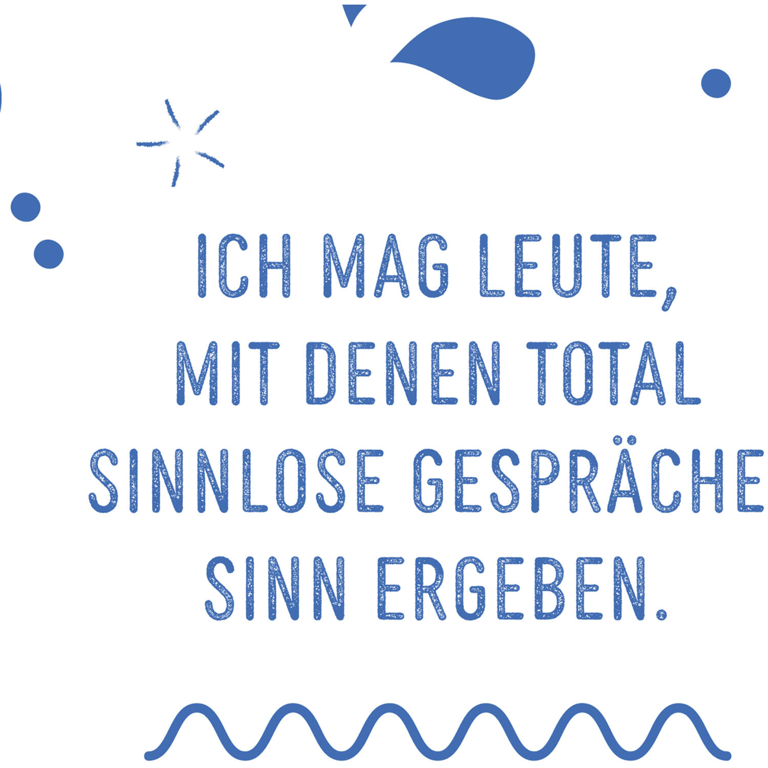 12 Flip Napkins Chit-Chat GER Double-Sided Print 33 x 33 cm