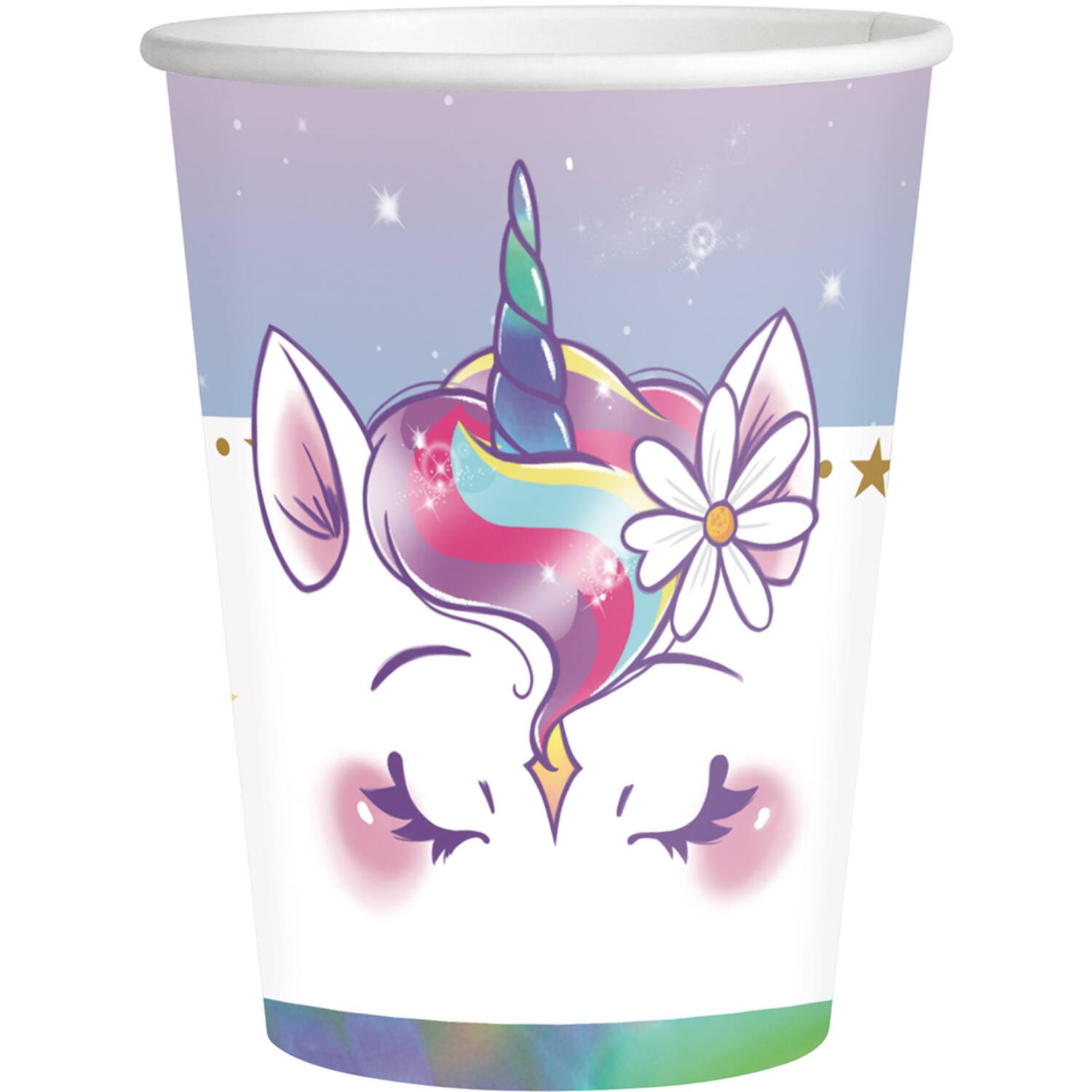 8 Cups Unicorn Dreams Paper 250 ml