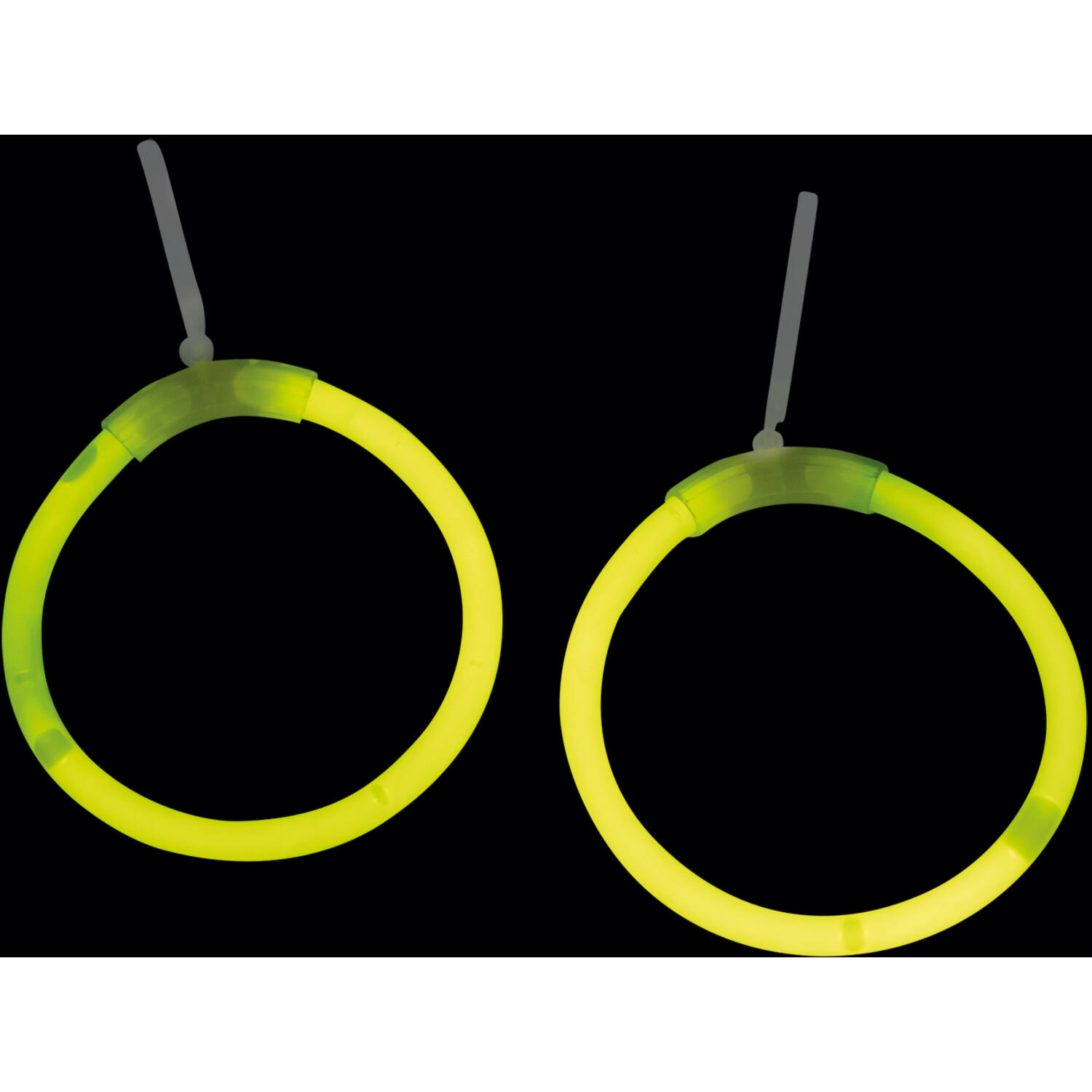 Glow Stick Earrings, hooped
