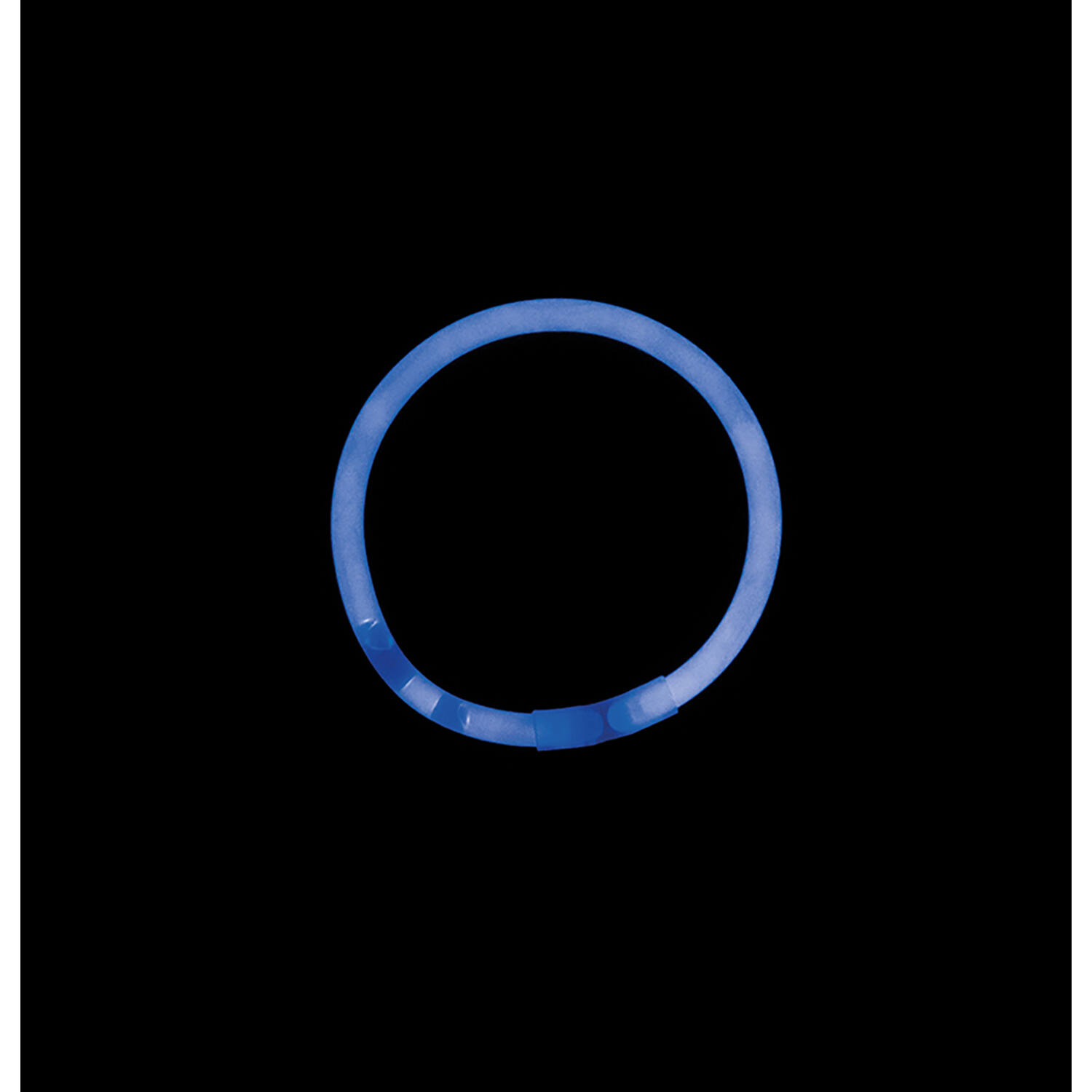 Glow Bracelet Blue Plastic 20 cm