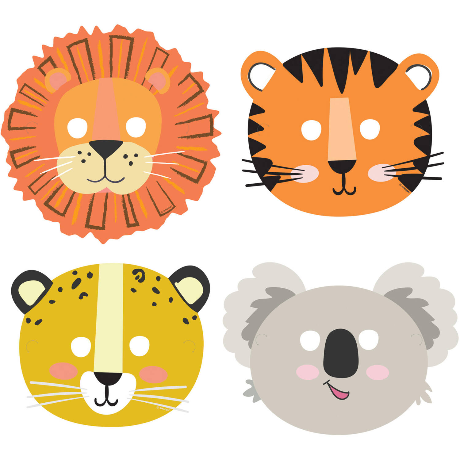 8 Masks Get Wild