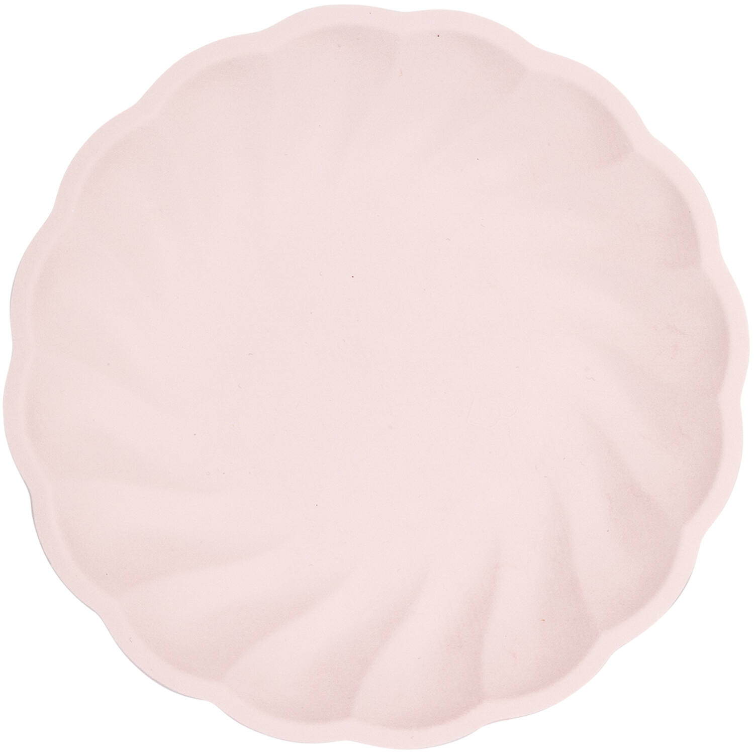 6 Plates Vert Decor Round Pink 22.9 cm