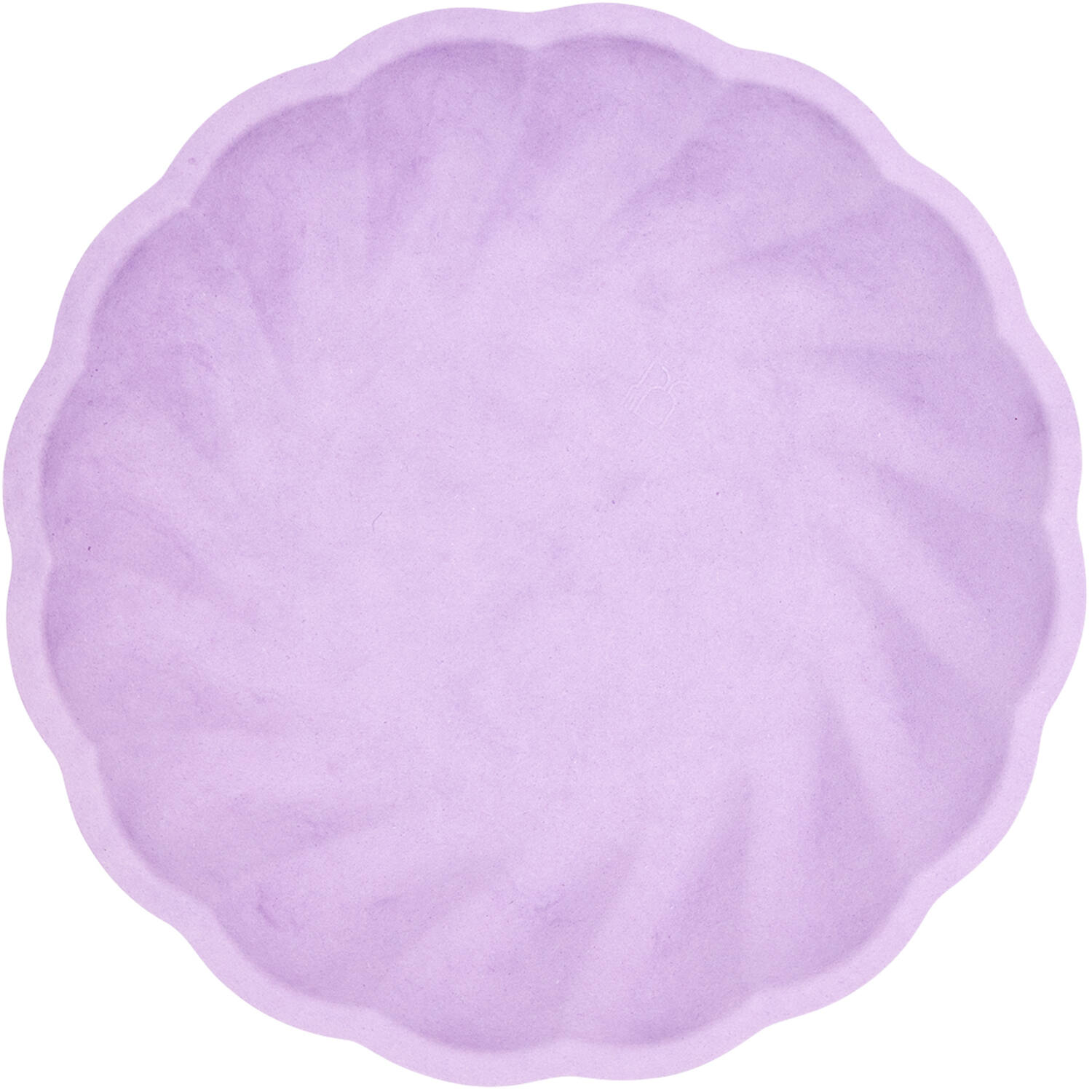 6 Plates Vert Decor Round Purple 22.9 cm